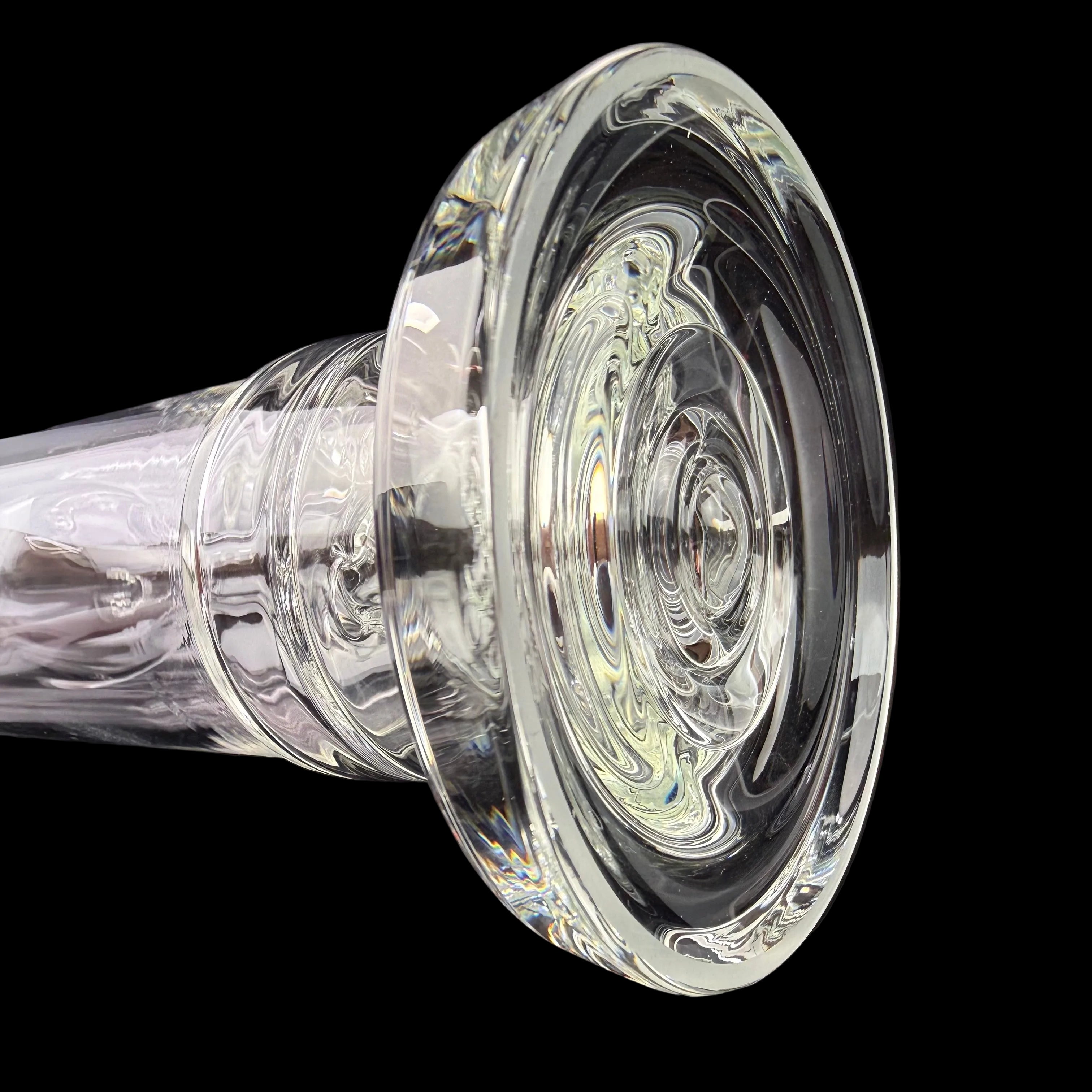 Short "Outside-In" (#552) "Standard Wall" Waterpipe by Hamm's Waterworks