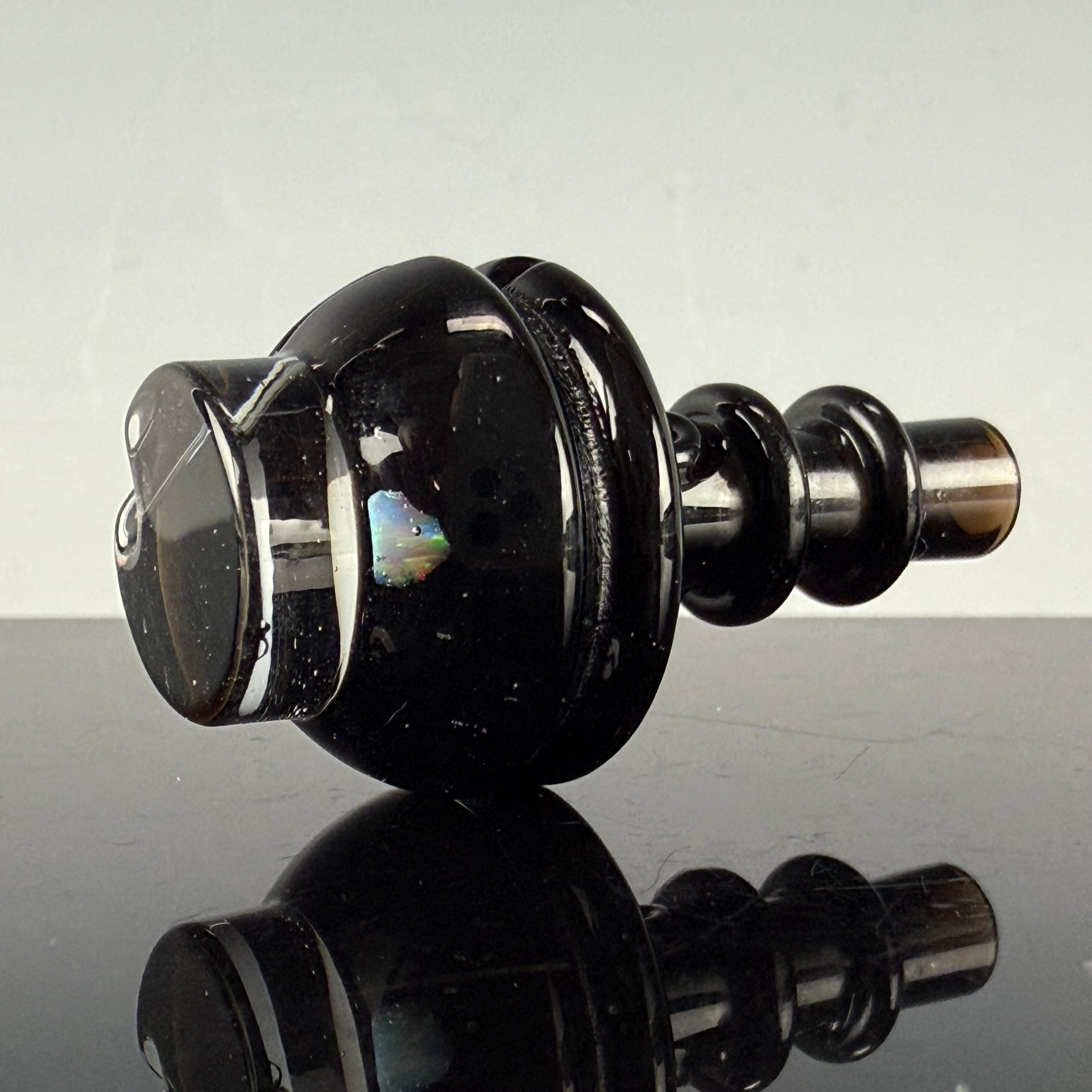 Full Color "Skeleton Key" Cap W/ Encased Opal by One Trick Pony
