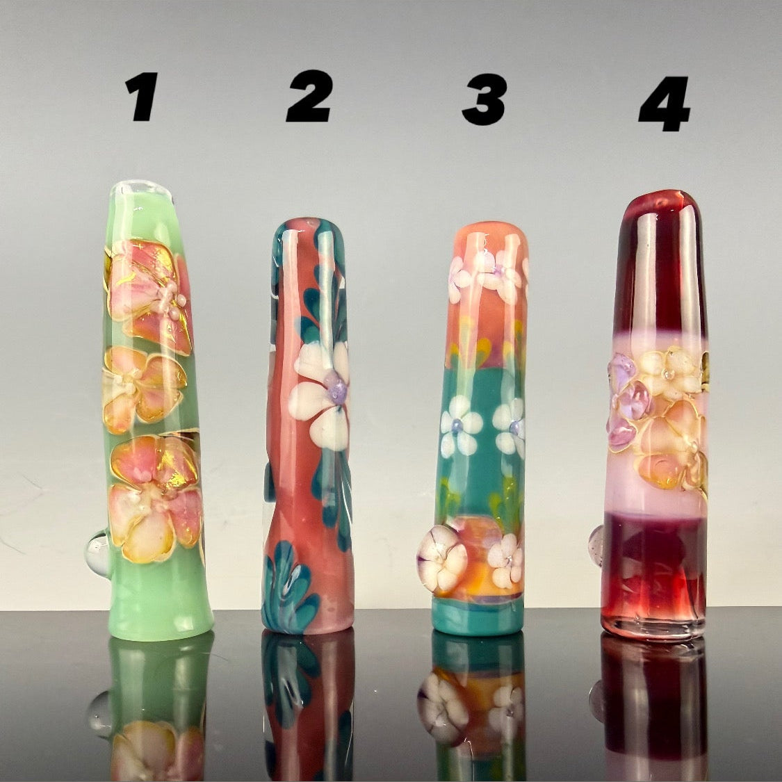 "Floral" Onie by Sarita Glass