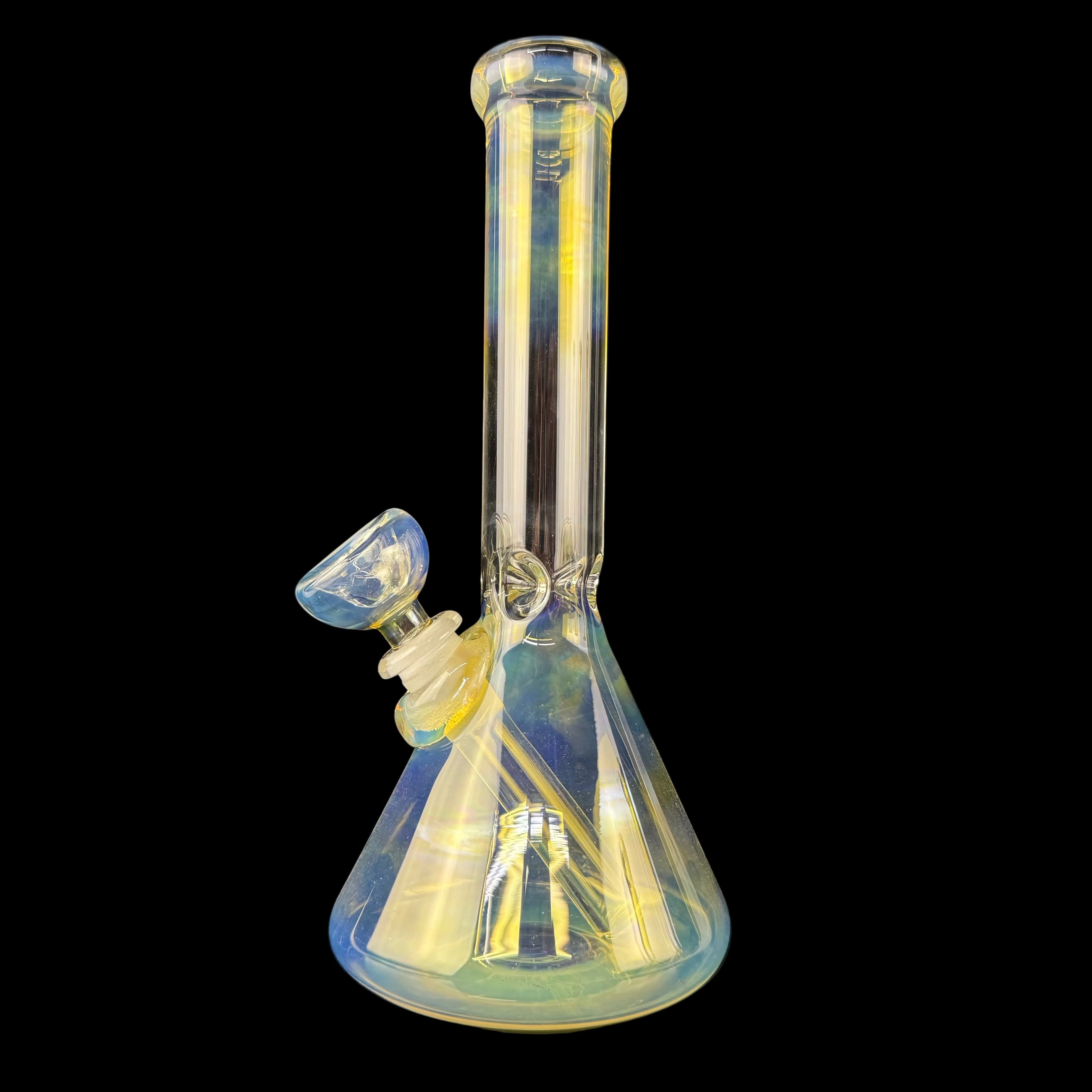 Fumed 32mm Beaker Waterpipe by Mary Jane's Glass