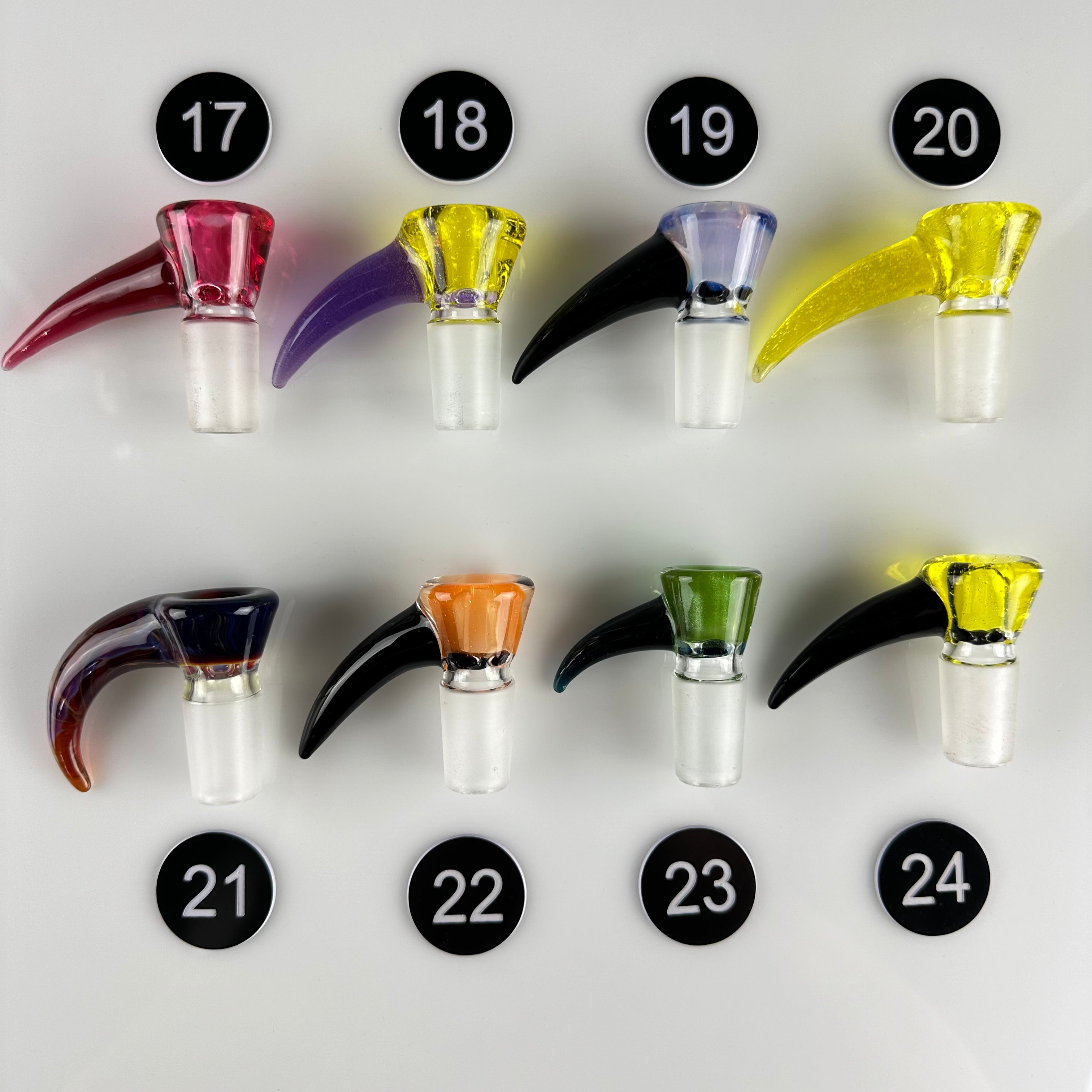 Full Color 4 hole 18mm bowl by Kenta Kito