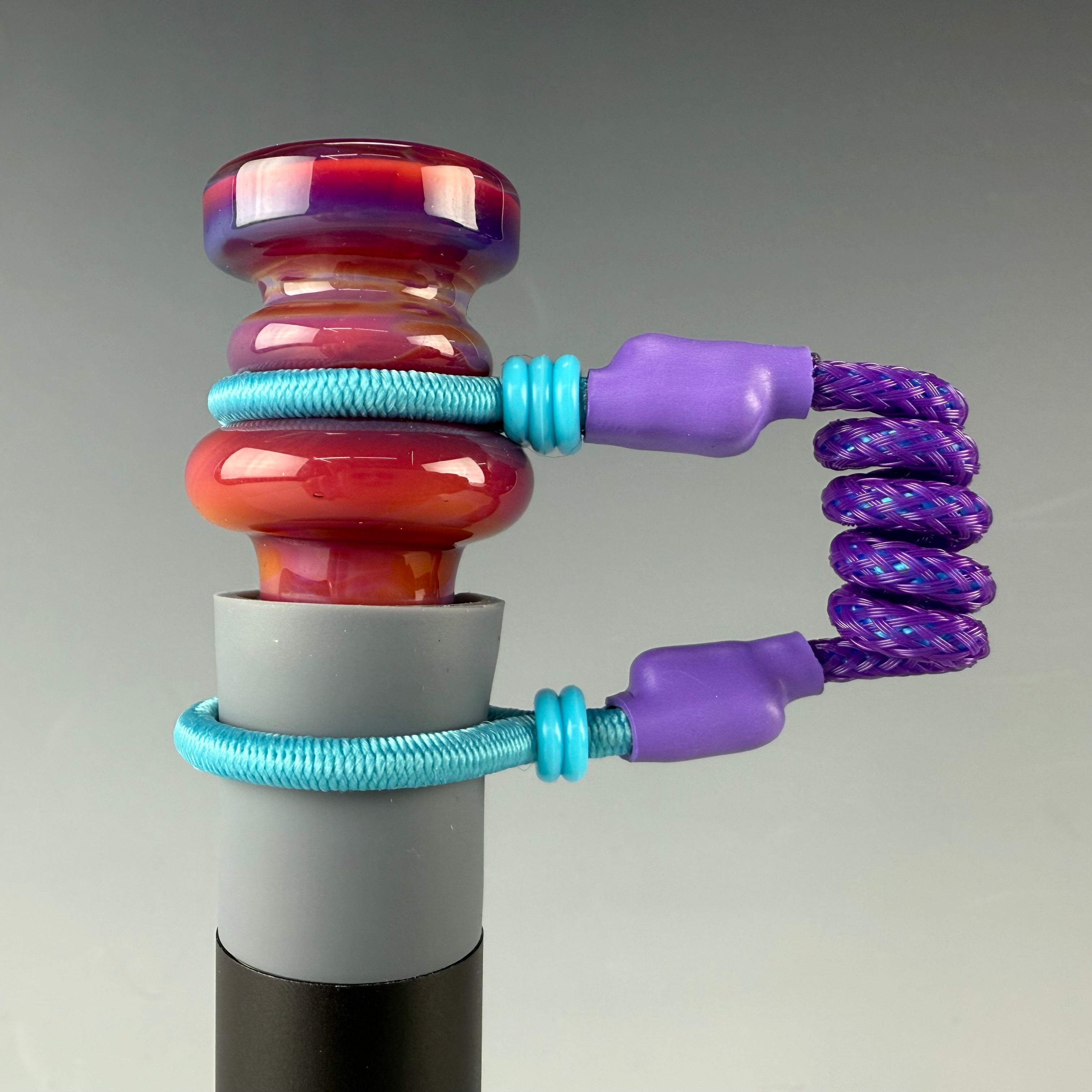 Premium "Tiny" Coil Tether (Pivot w/o Flux Cap) by Tuff Tethers