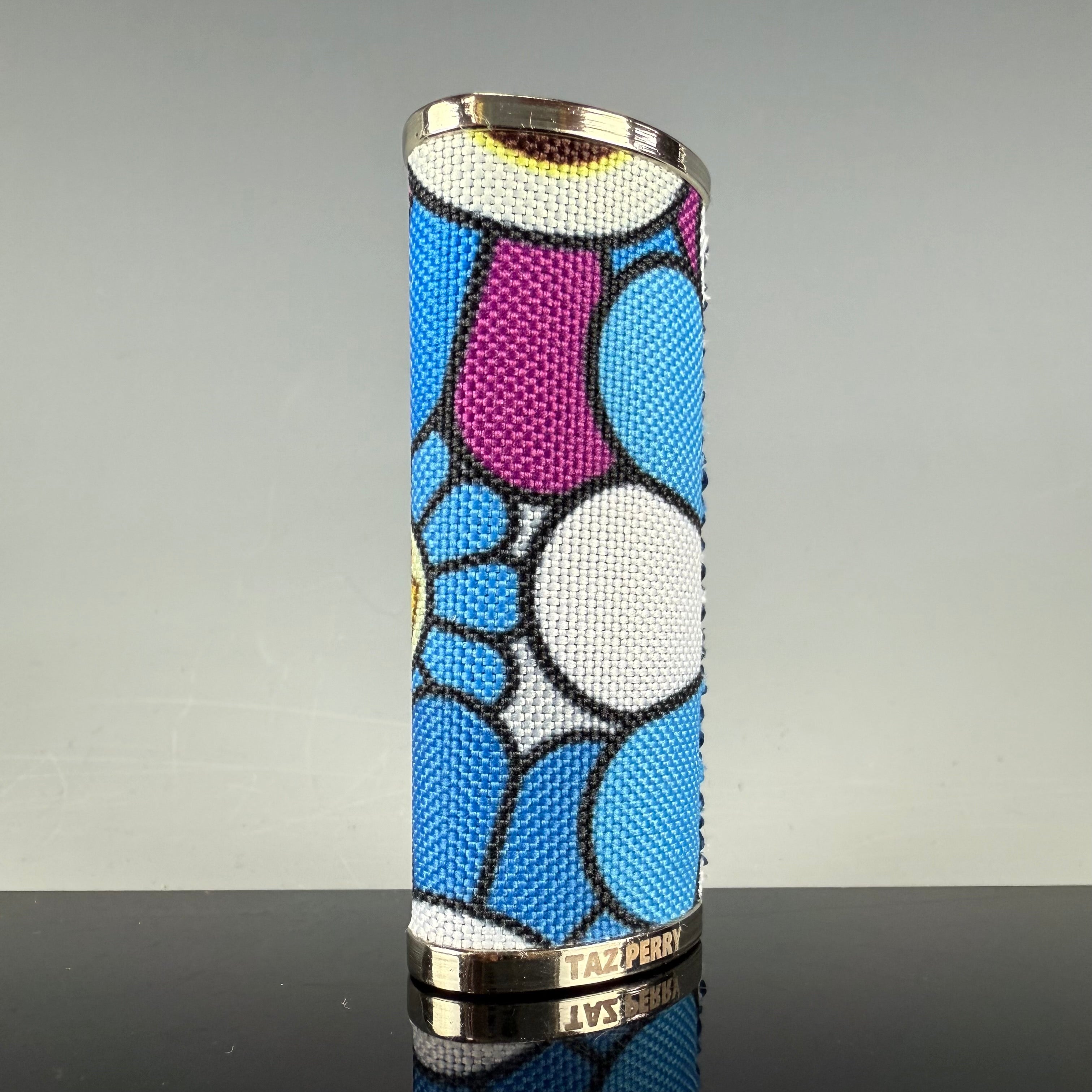 Takashi Murakami 2016 (Blue) Bic Lighter Case by Mister Perry's Creations