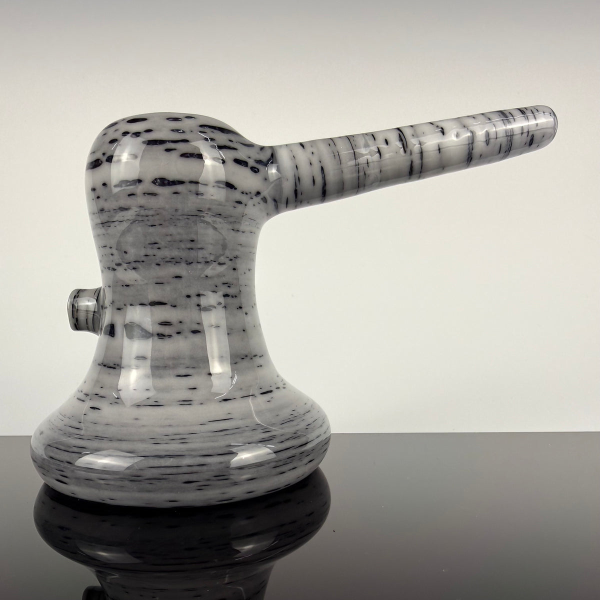 "Birch Tech" Standing Hammer Bubbler (10mm) by Engelman Glass