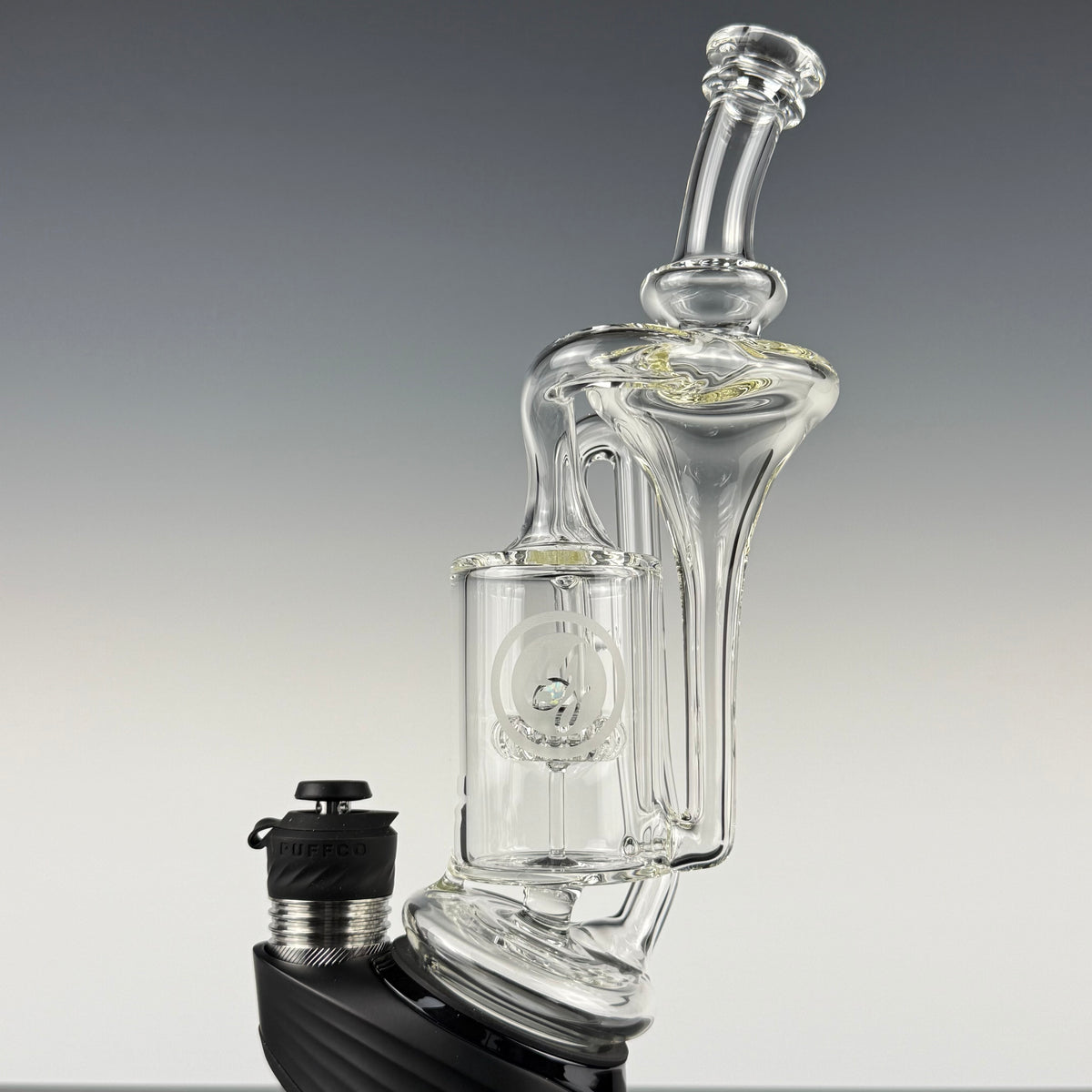 "Opal Perc" Recycler Puffco Top by OJ Flame