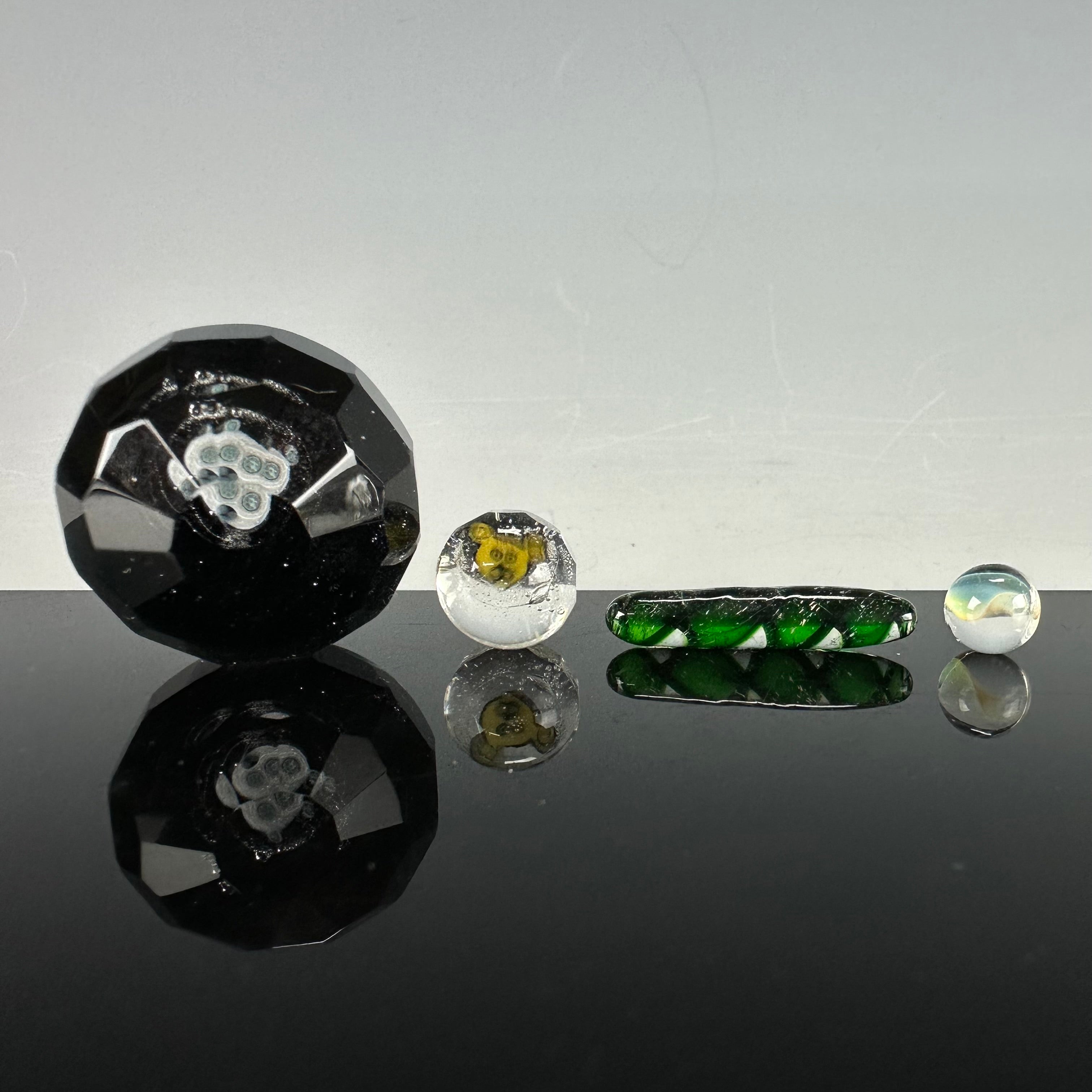 4 Piece Faceted Slurper Set by Pacer Glass
