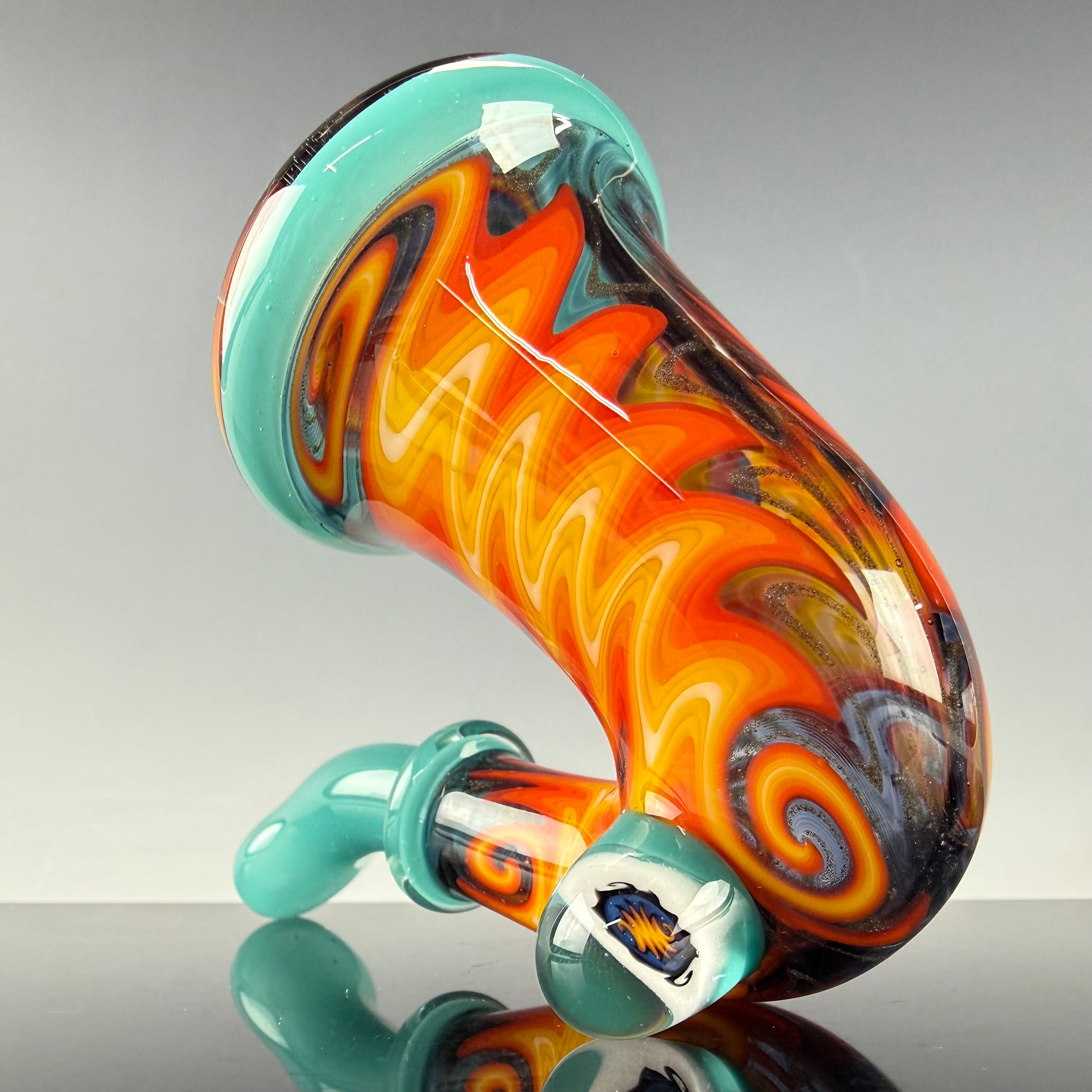 Fire Wig Wag Sherlock by Slob Glass