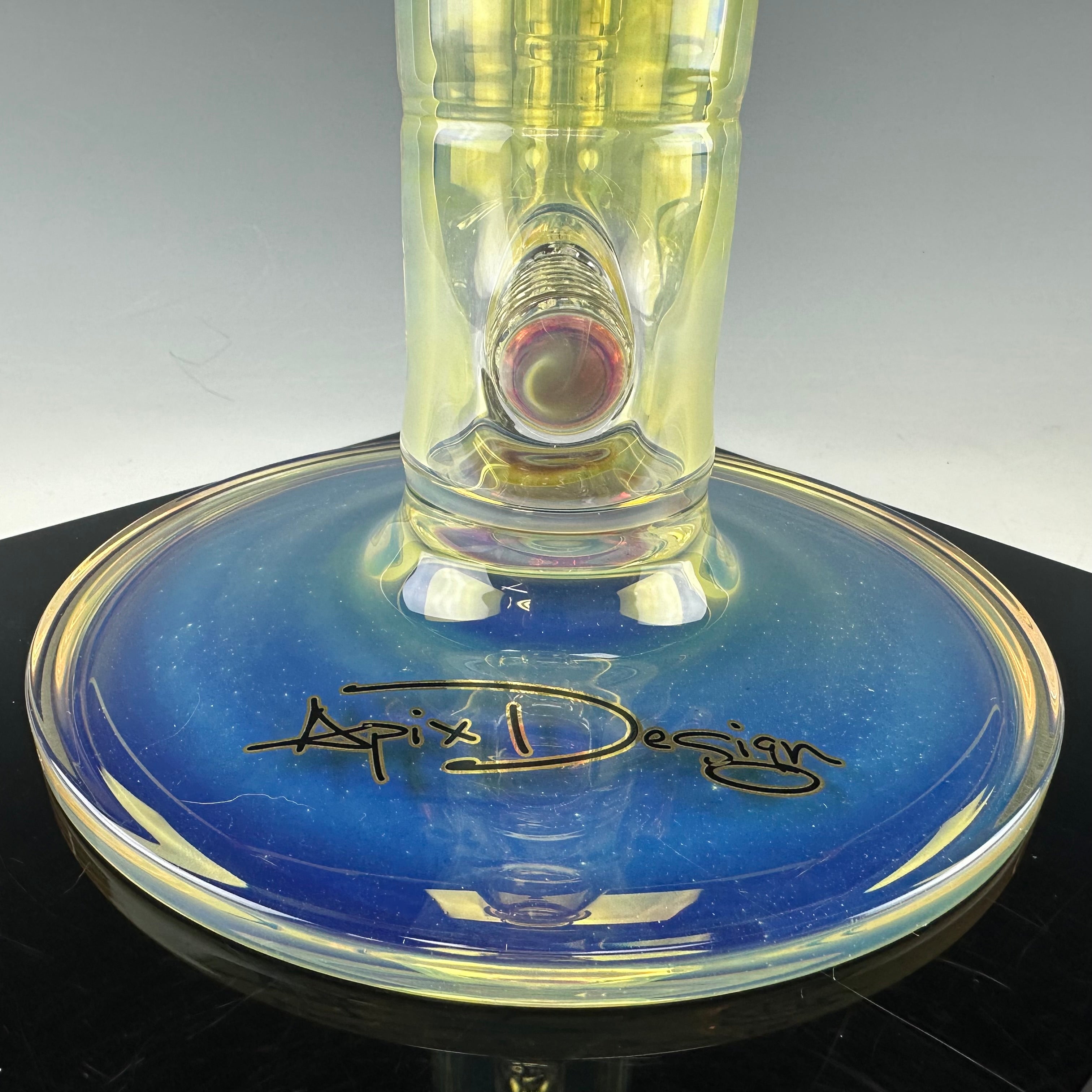 "Amber Purple" Fumed Stemline 45 X 5mm by Apix Designs