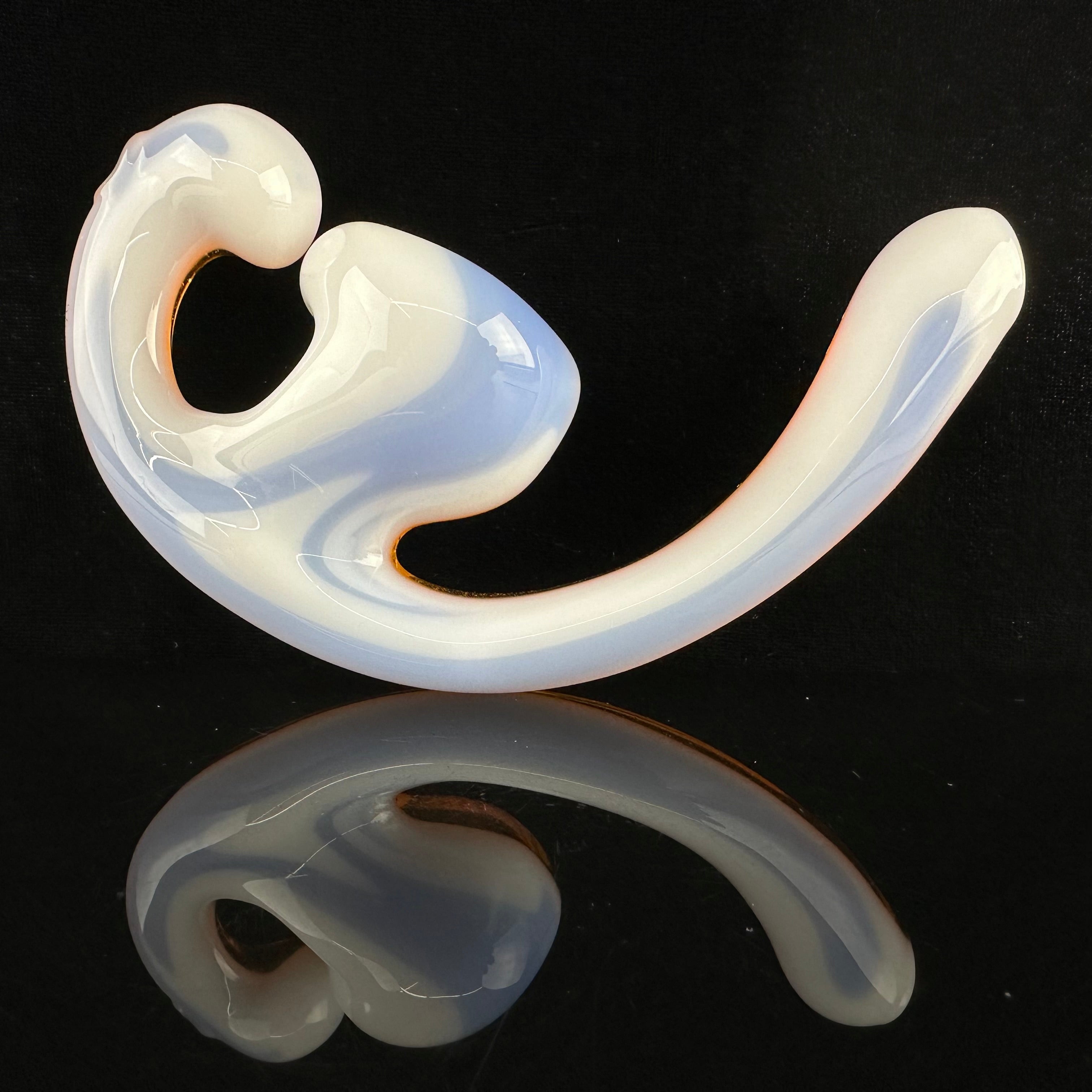 "Star White, Perrywinkle, Terps, Serum" "Freestyle" Handpipe by Hamm's Waterworks