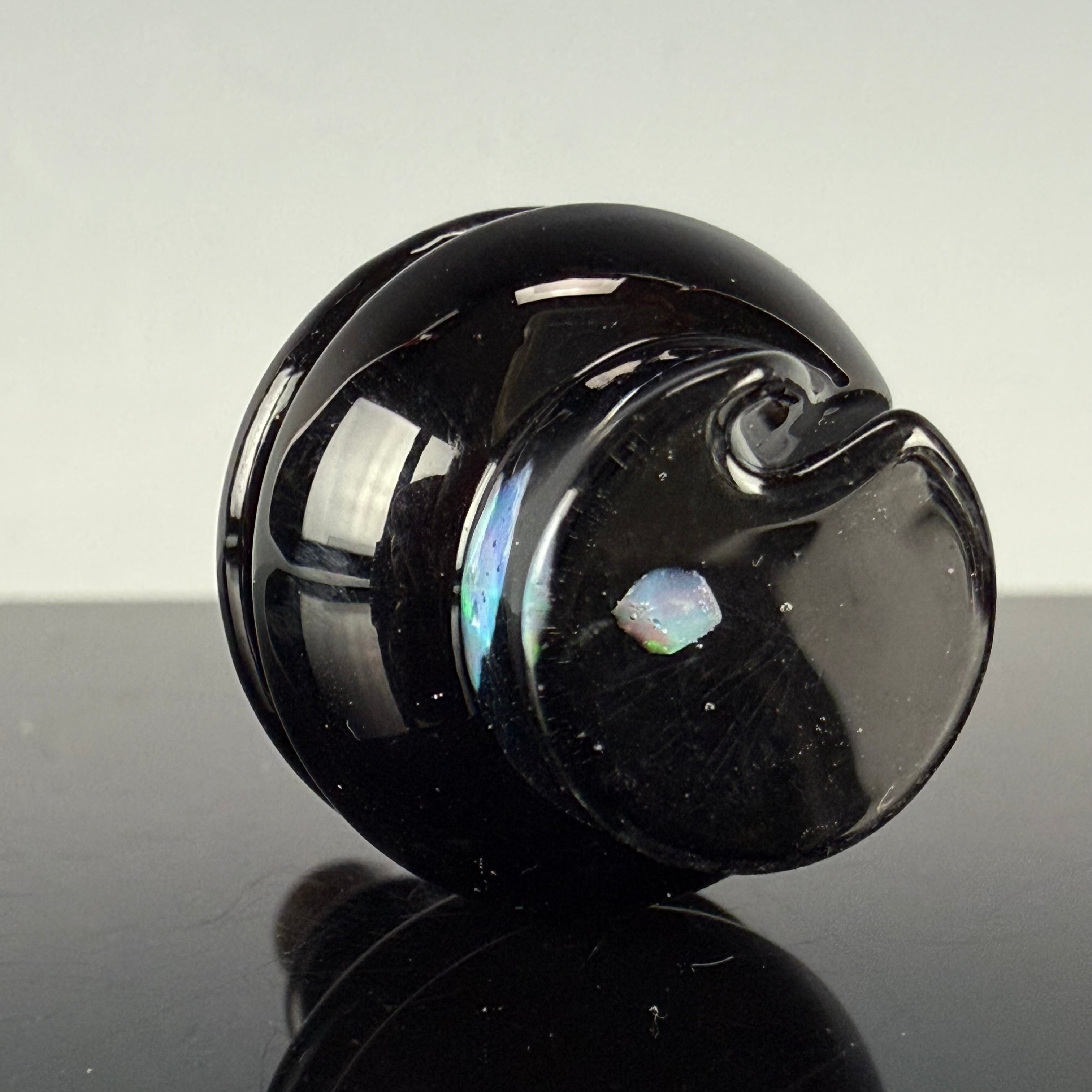 Full Color "Skeleton Key" Cap W/ Encased Opal by One Trick Pony