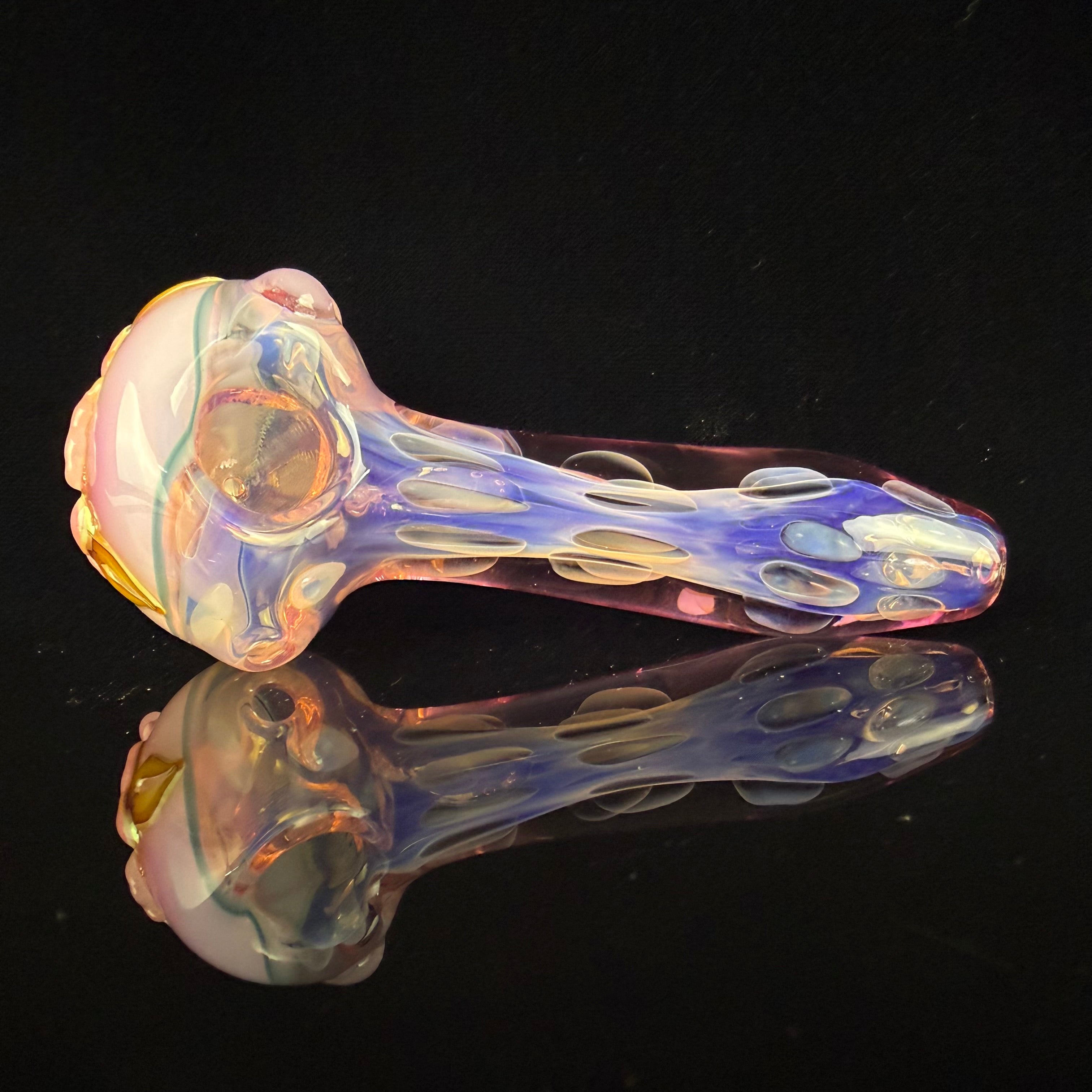 "Floral" Spoon #3 by Sarita Glass
