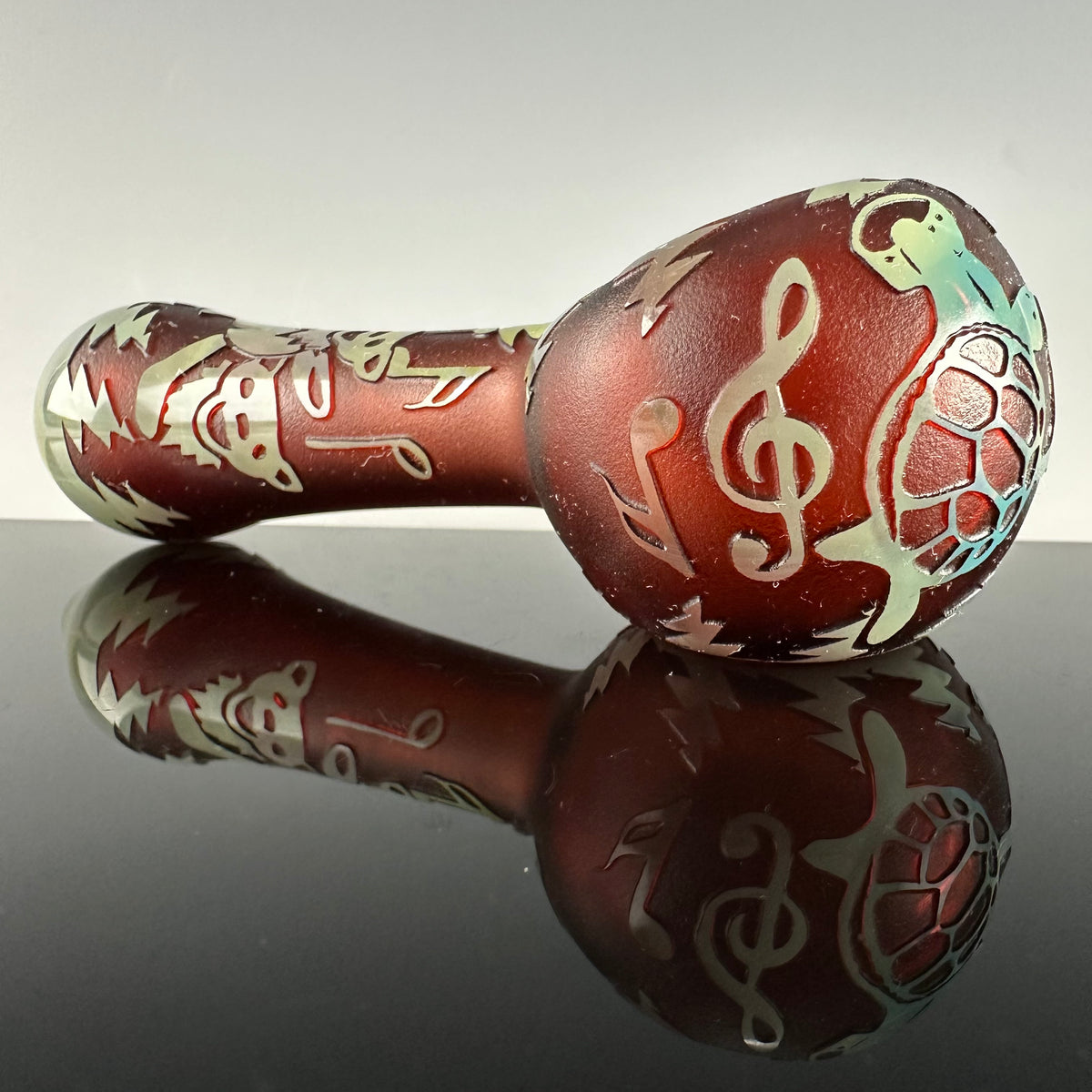 "Grateful Dead" Spoon by Liberty 503 Art Dogs Glass Shop