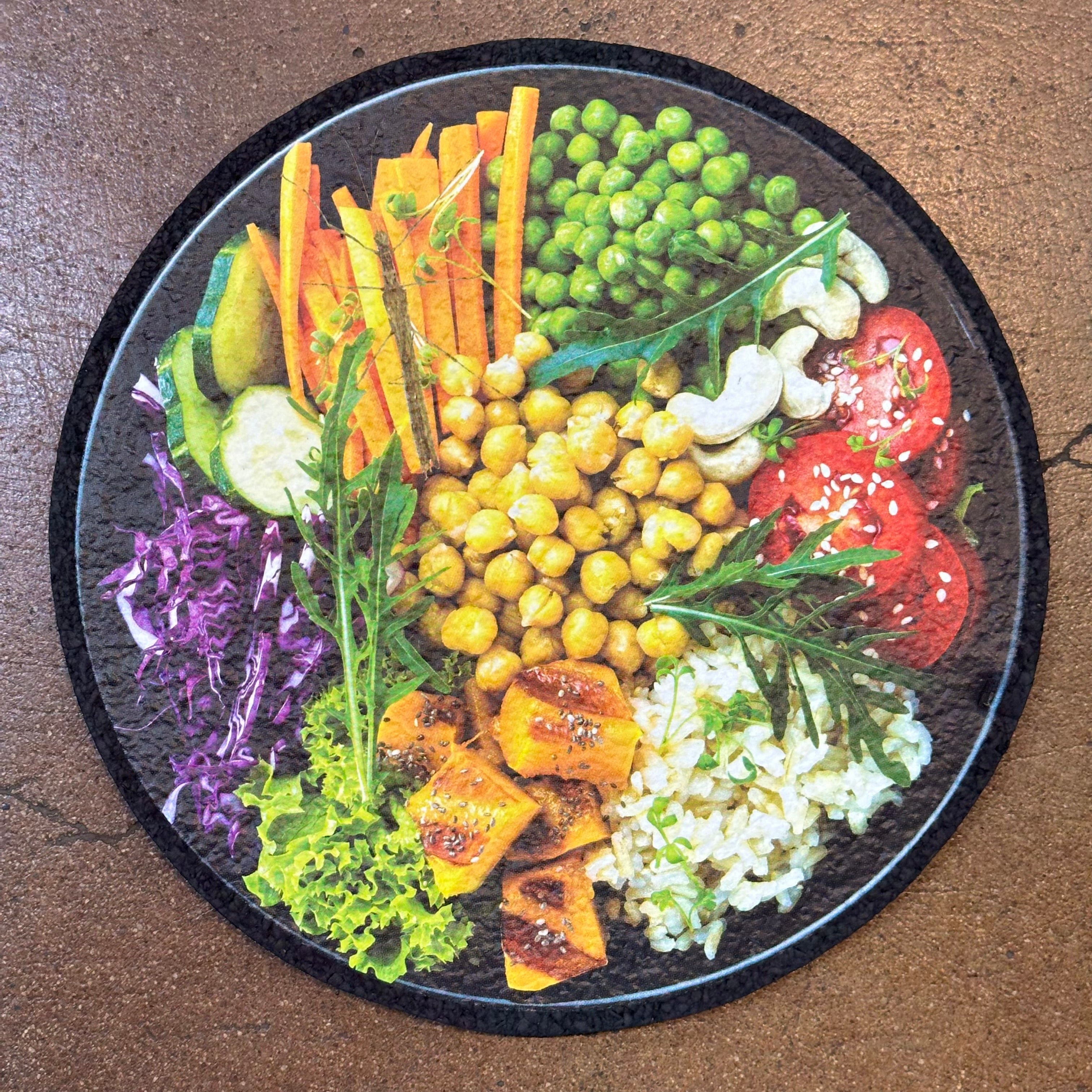 "Salad & Stick Bug" Mood Mat from Mood Mats
