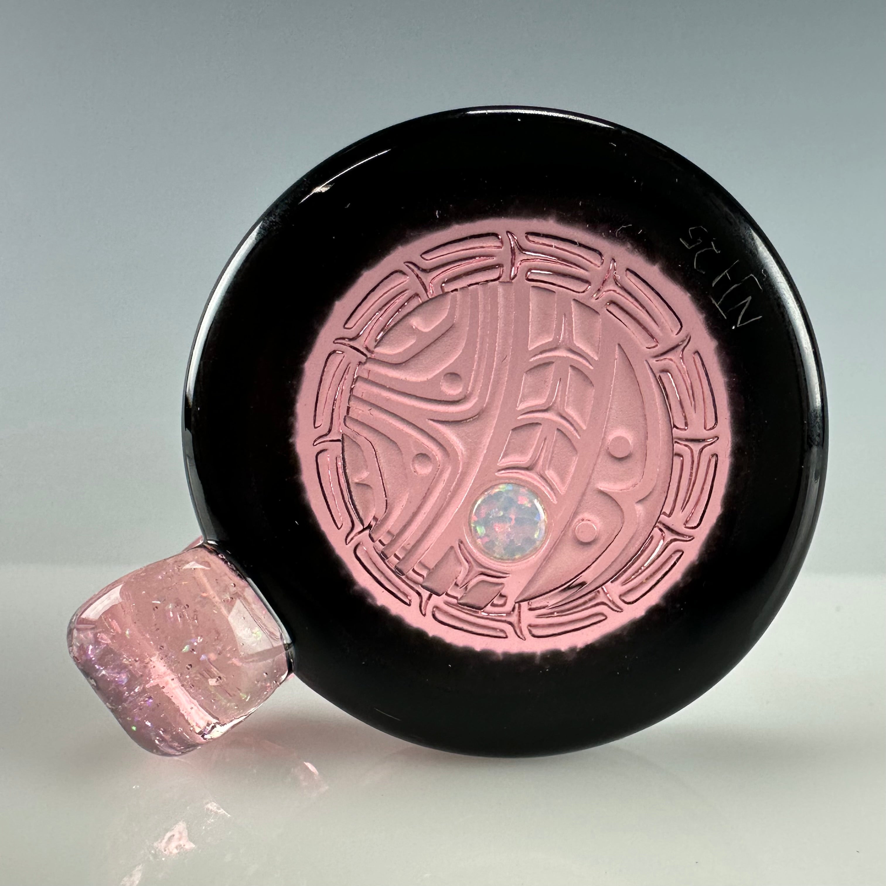 "Breathe" CFL Pendant by GlassMaze