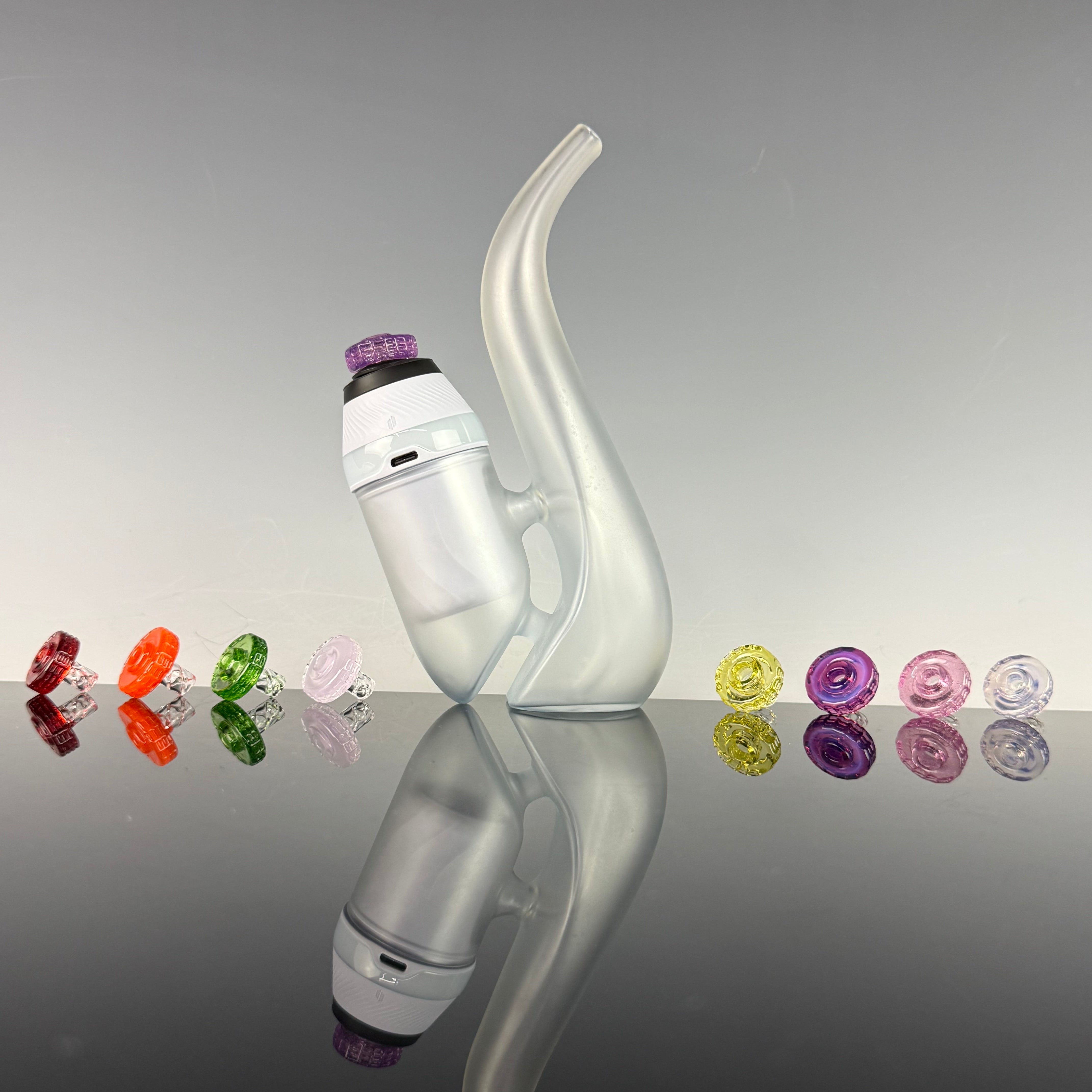 Color New Peak & New Proxy Bolt Joystick Spinner by Nib Glass