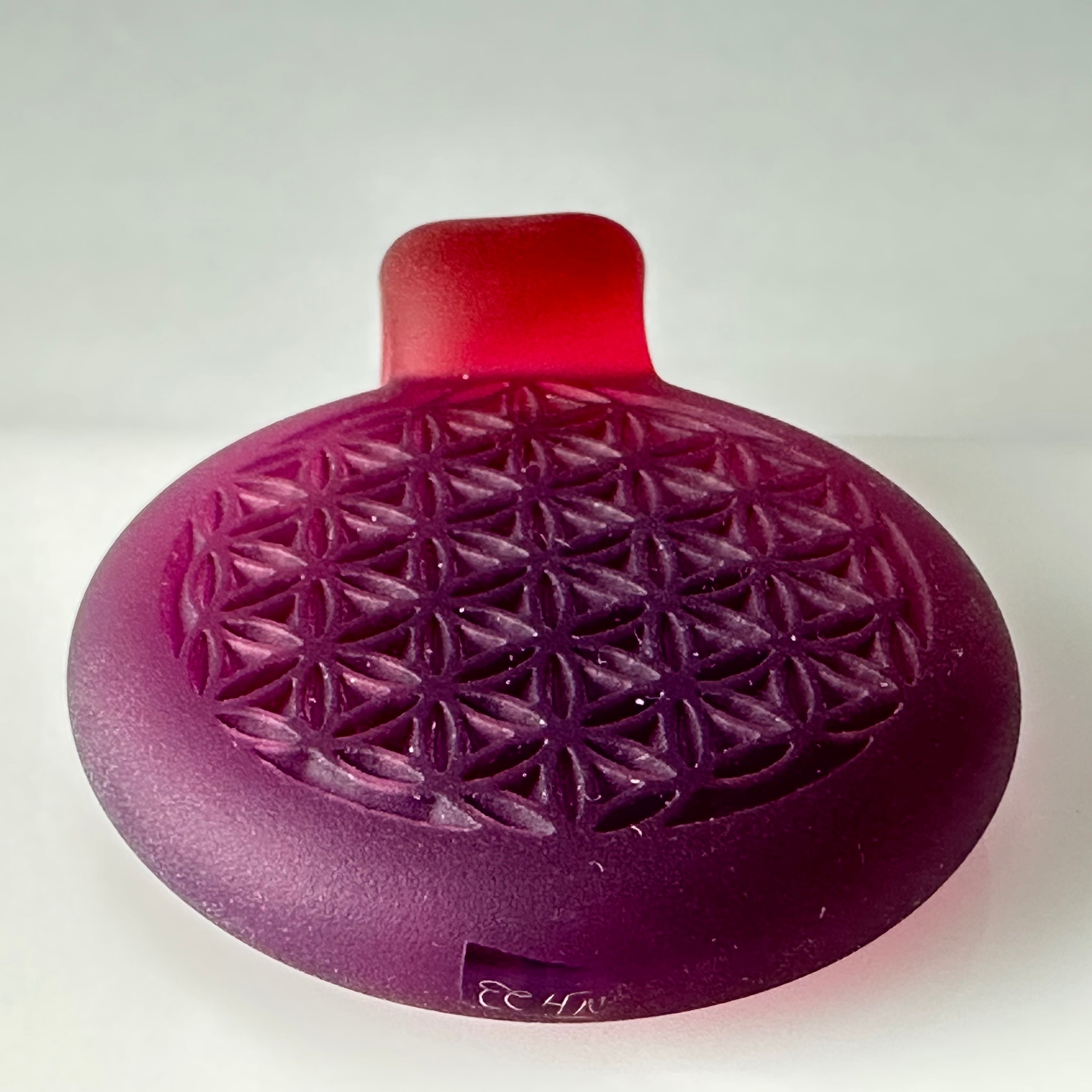 "Sacred Geometry" Matte Pendant from GlassMaze