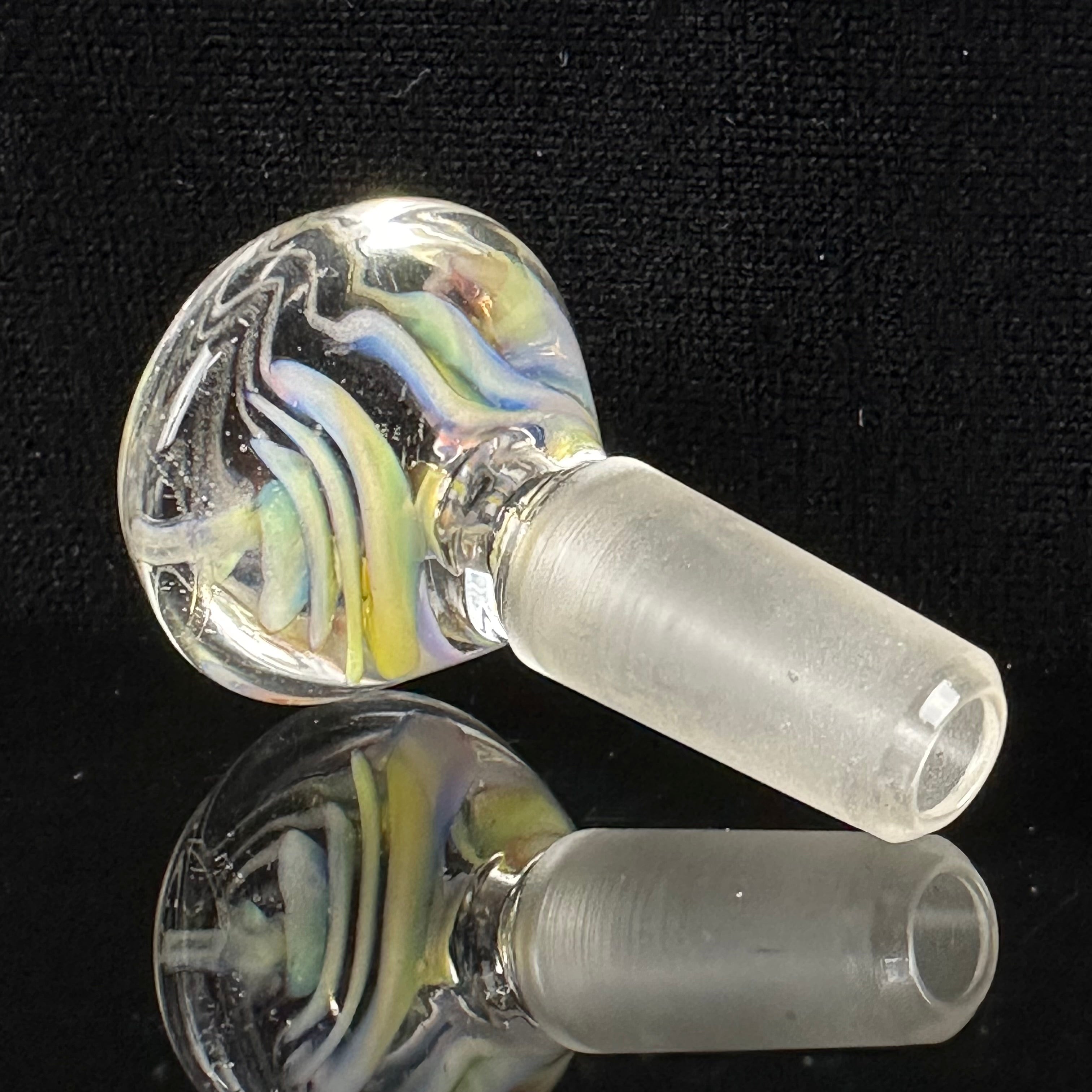 "Blue Moon & Fume" Hand-carved Rig by Corey Clark