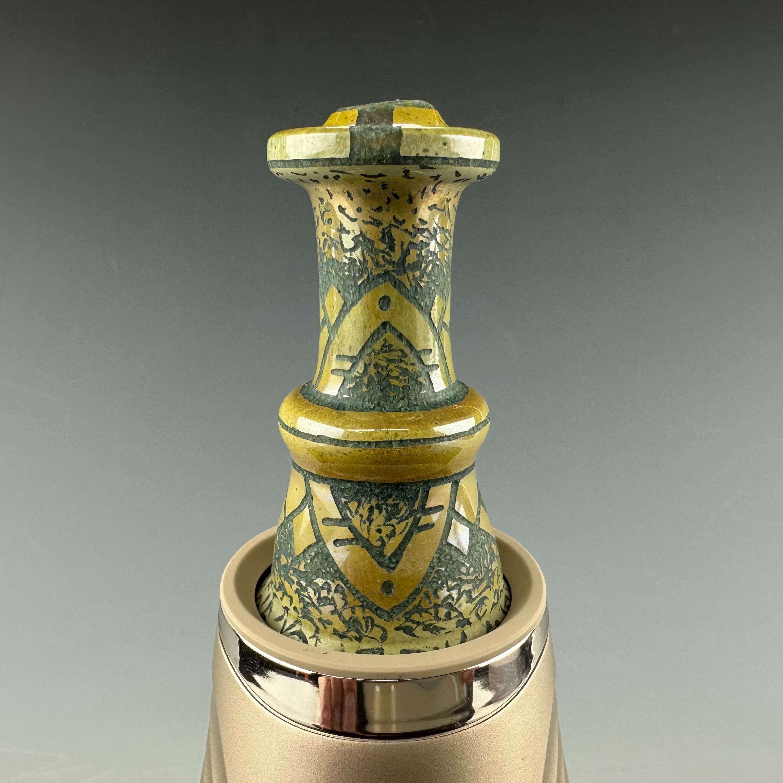 Hand Carved Puffco Dry Top #1 by Corey Clark