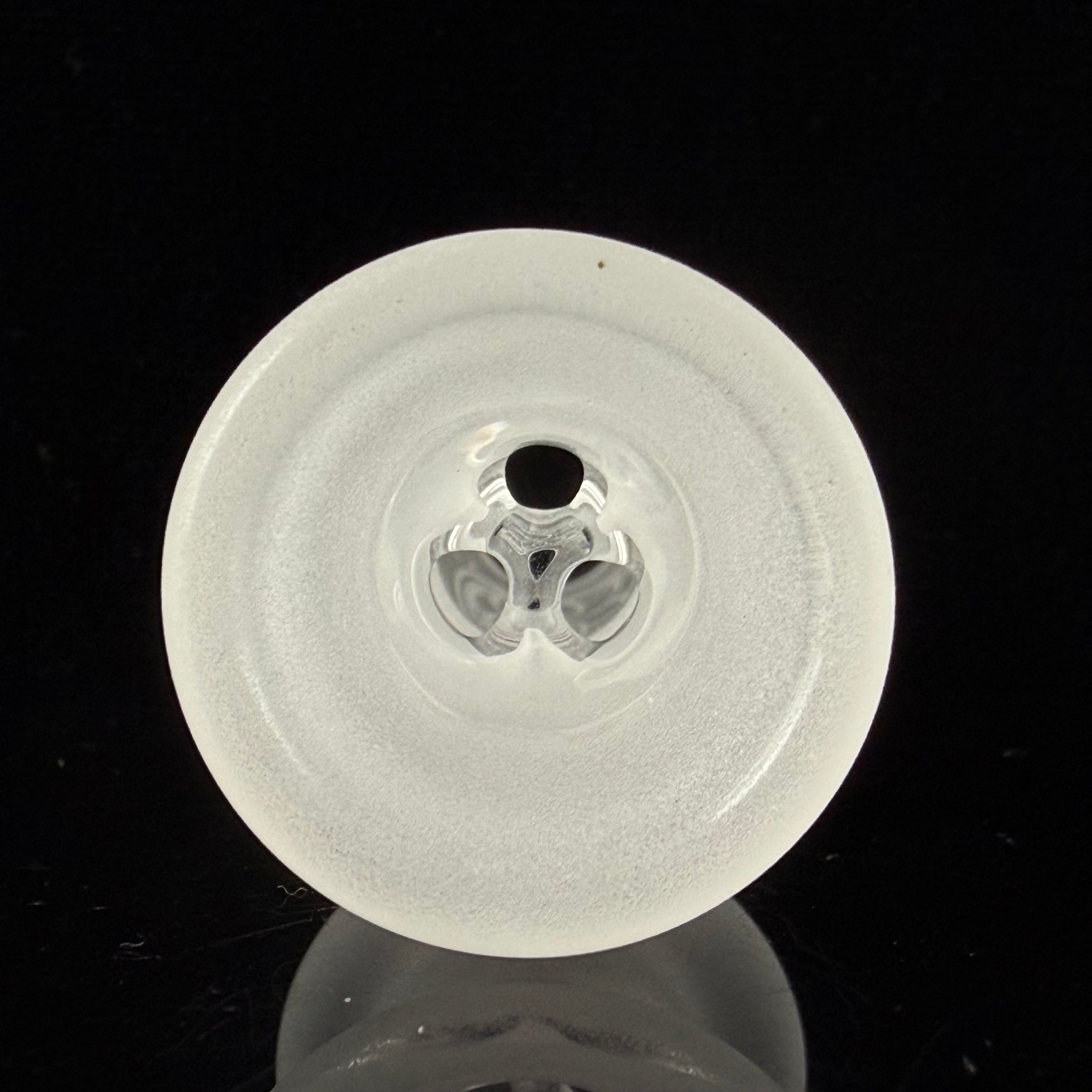 SOL-50 "Sacred G Etched" V3 Lace Sphere V3 by SOL Glassworks