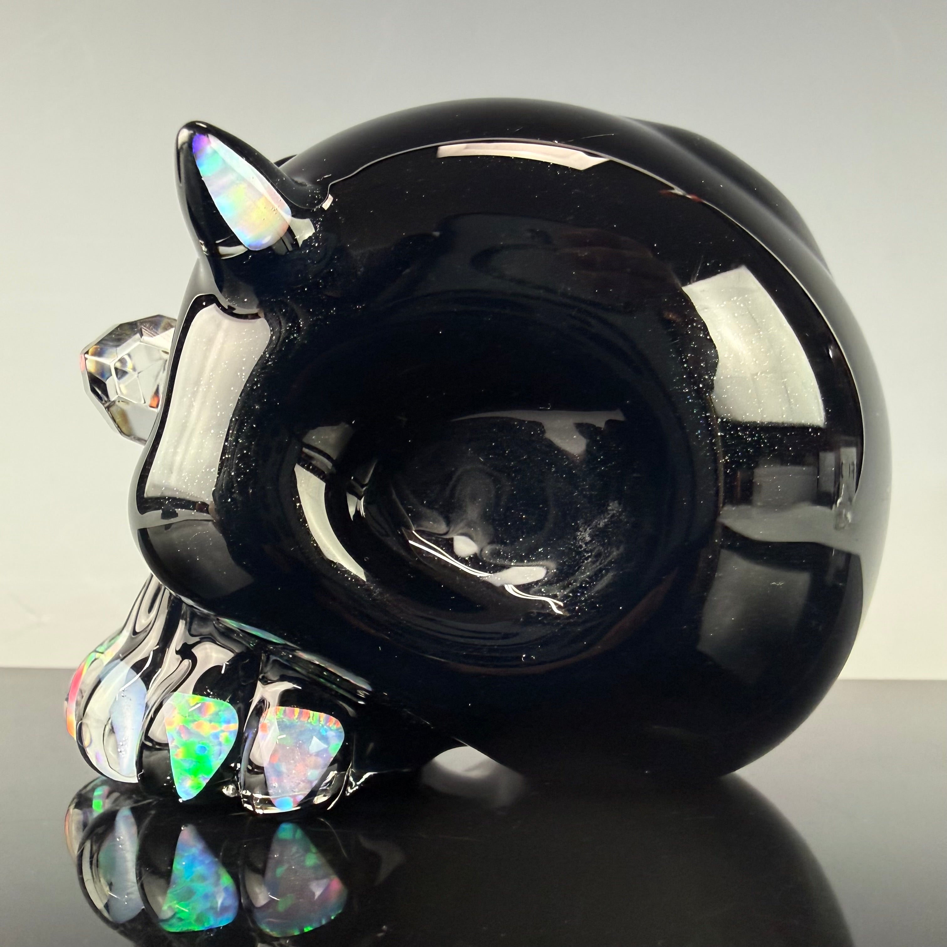 "Galaxy" Horned Skull Shredder by Carsten Carlile