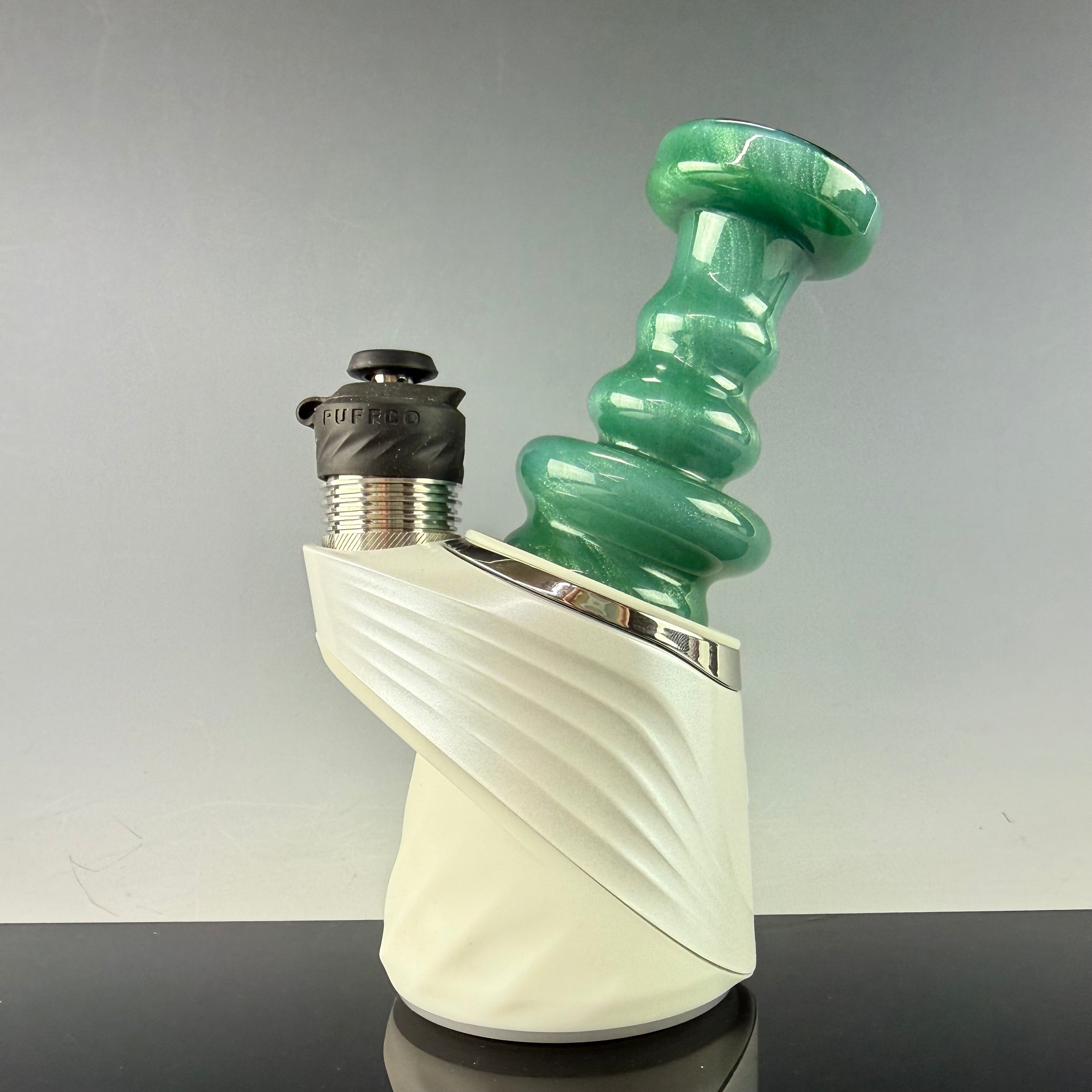 "Green Stardust over Lavender" Puffco Dry Top by Carsten Carlile