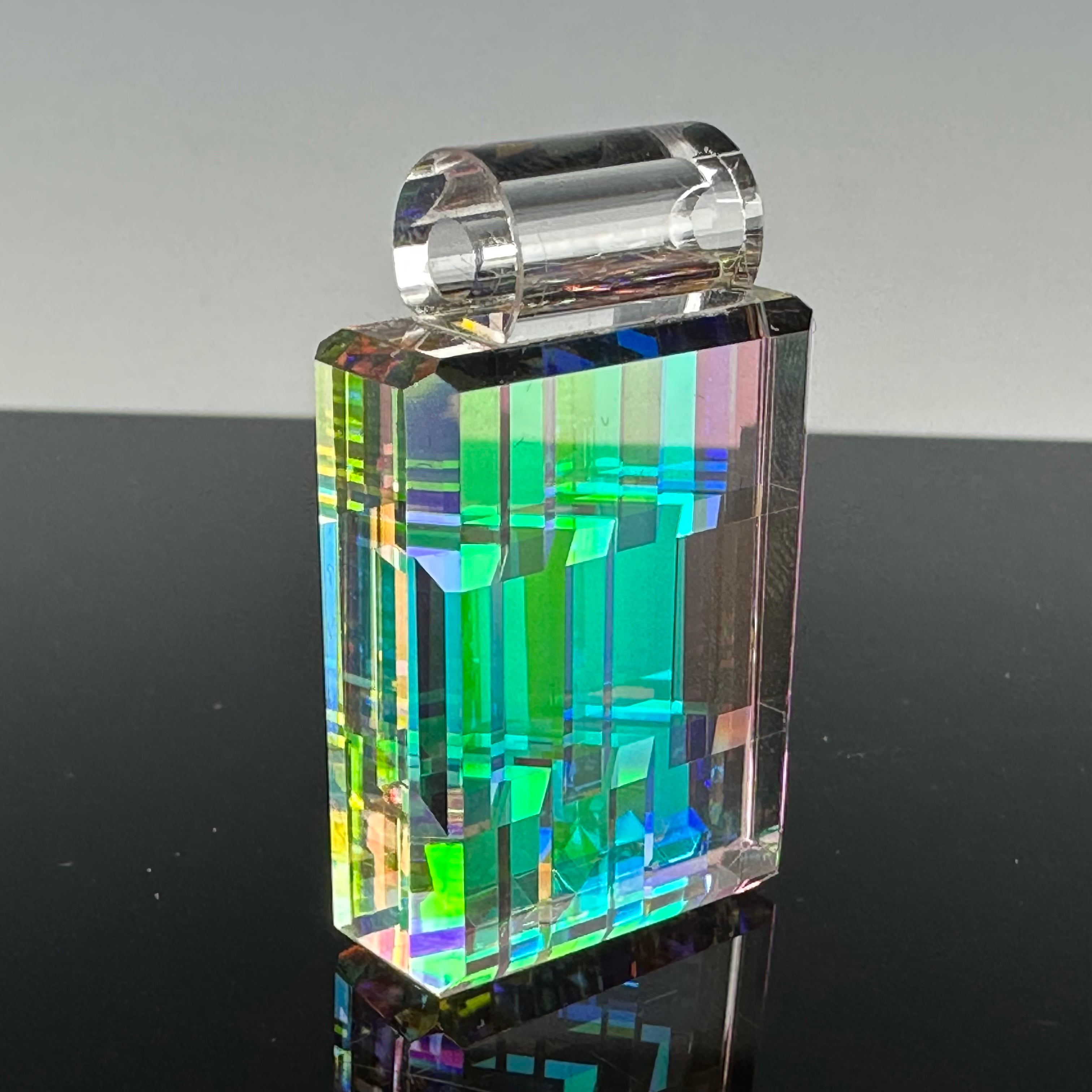 Coldworked Dicrhoic Pendant by Craftedbuilt