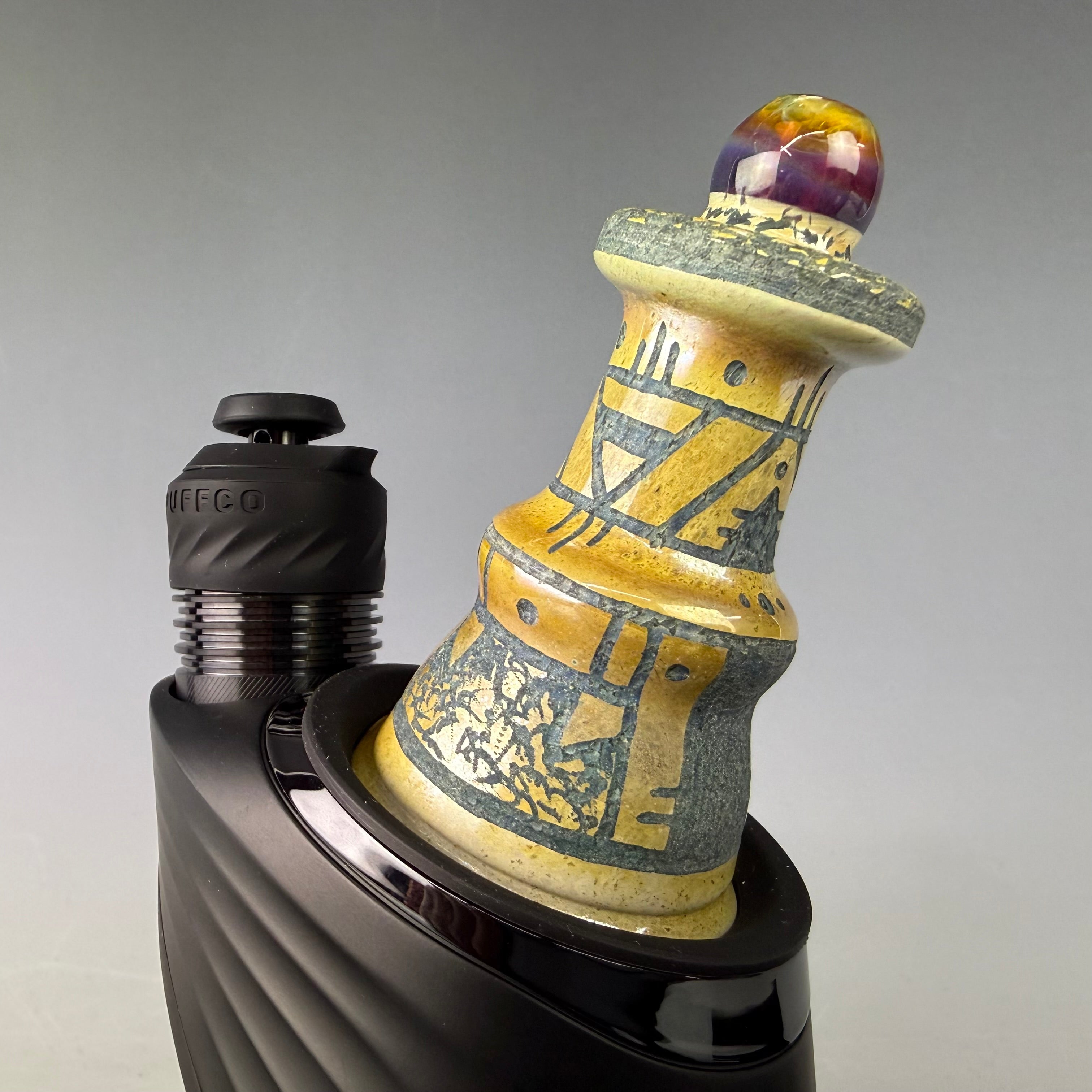 Hand Carved Puffco Dry Top #2 by Corey Clark
