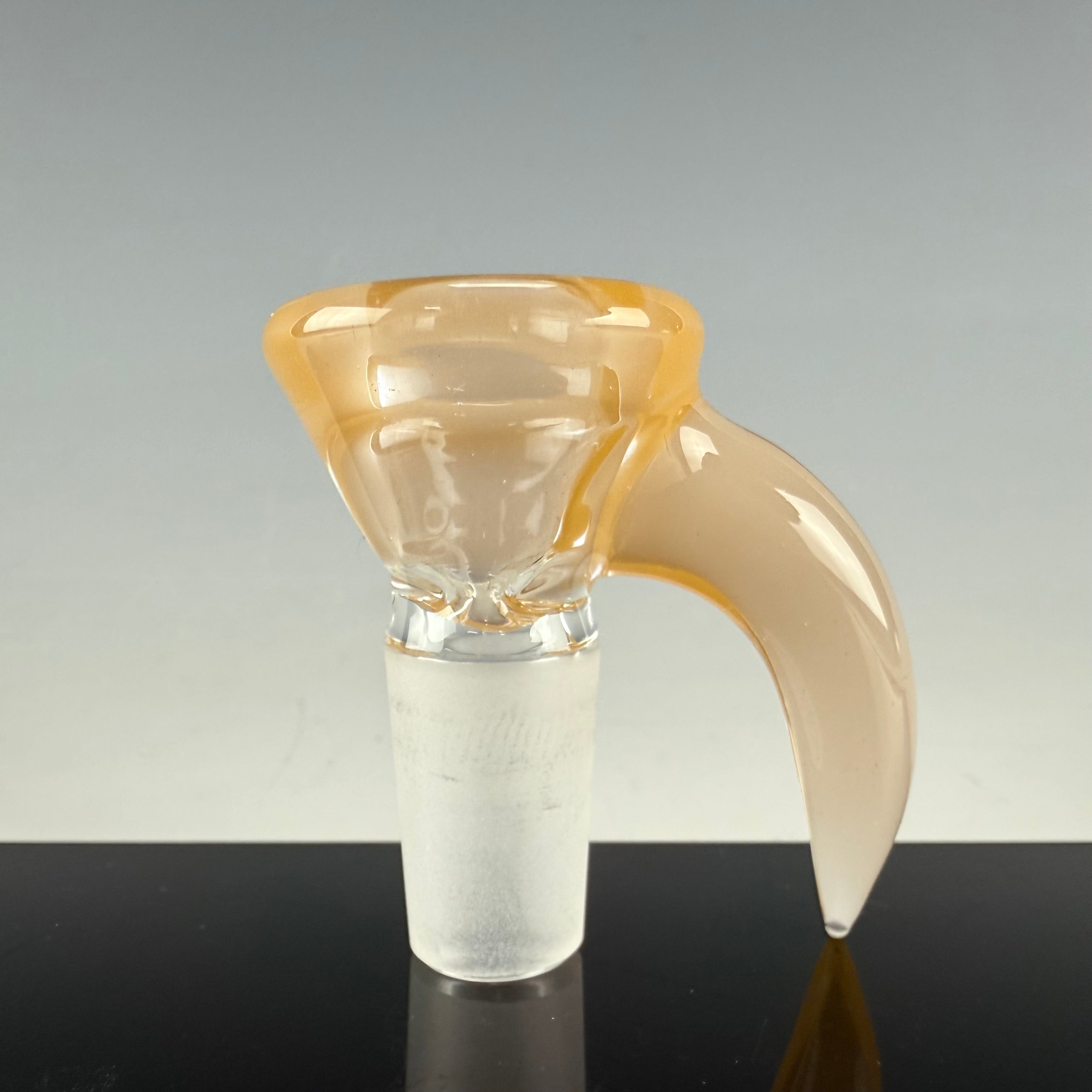 "Peach" Double Bubbler by OJ Flame