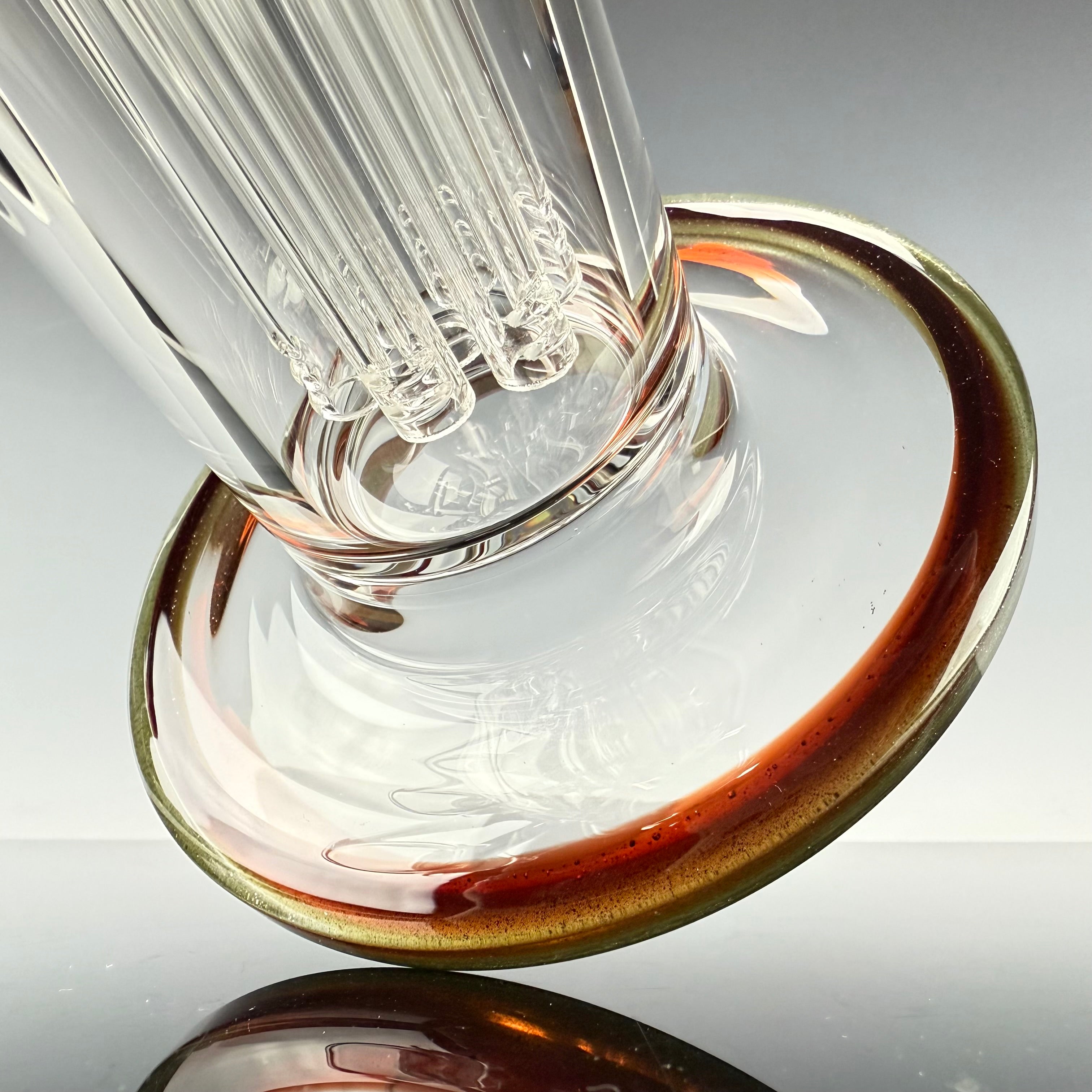 "Electrum & Pomegranate" 7/13/13 Waterpipe by Toro Glass