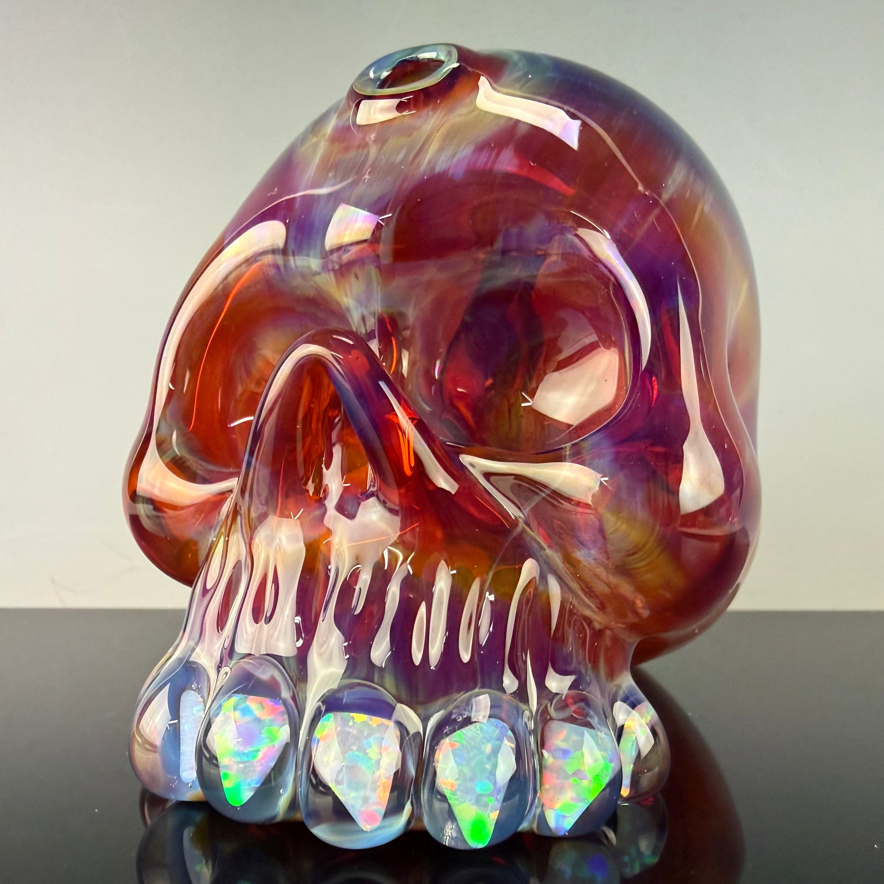 "Amber Purple" Skull Shredder by Carsten Carlile