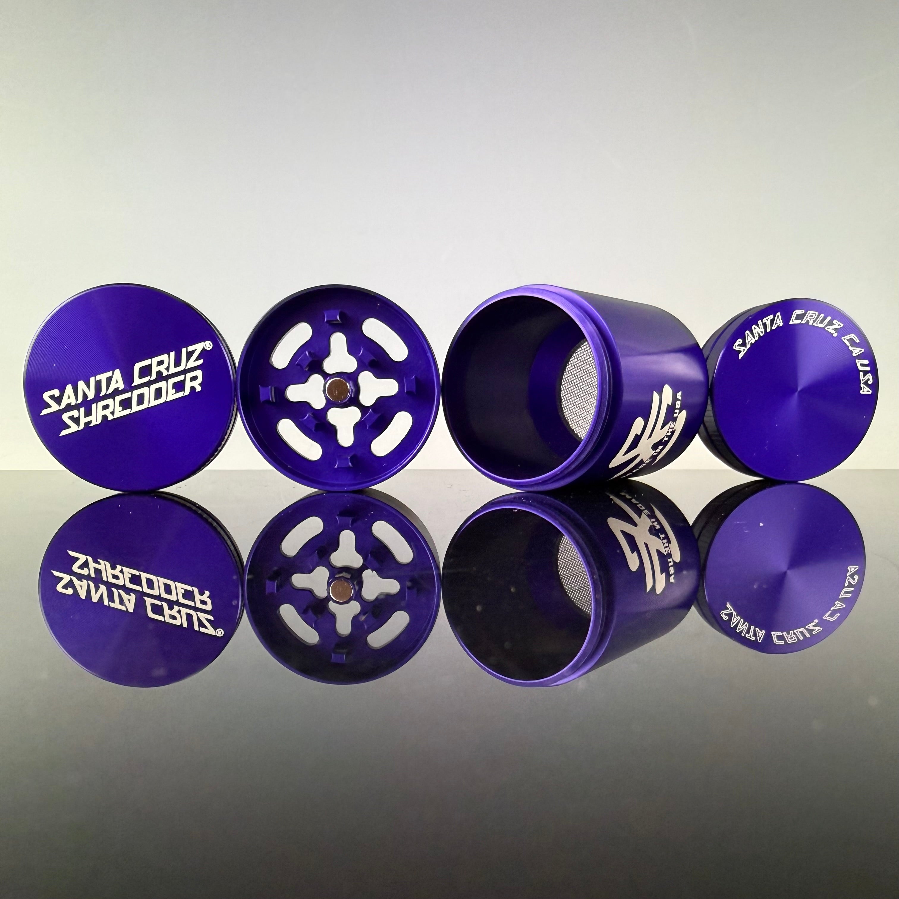 "Traveler" Aluminum 4 Piece Small Herb Grinder by