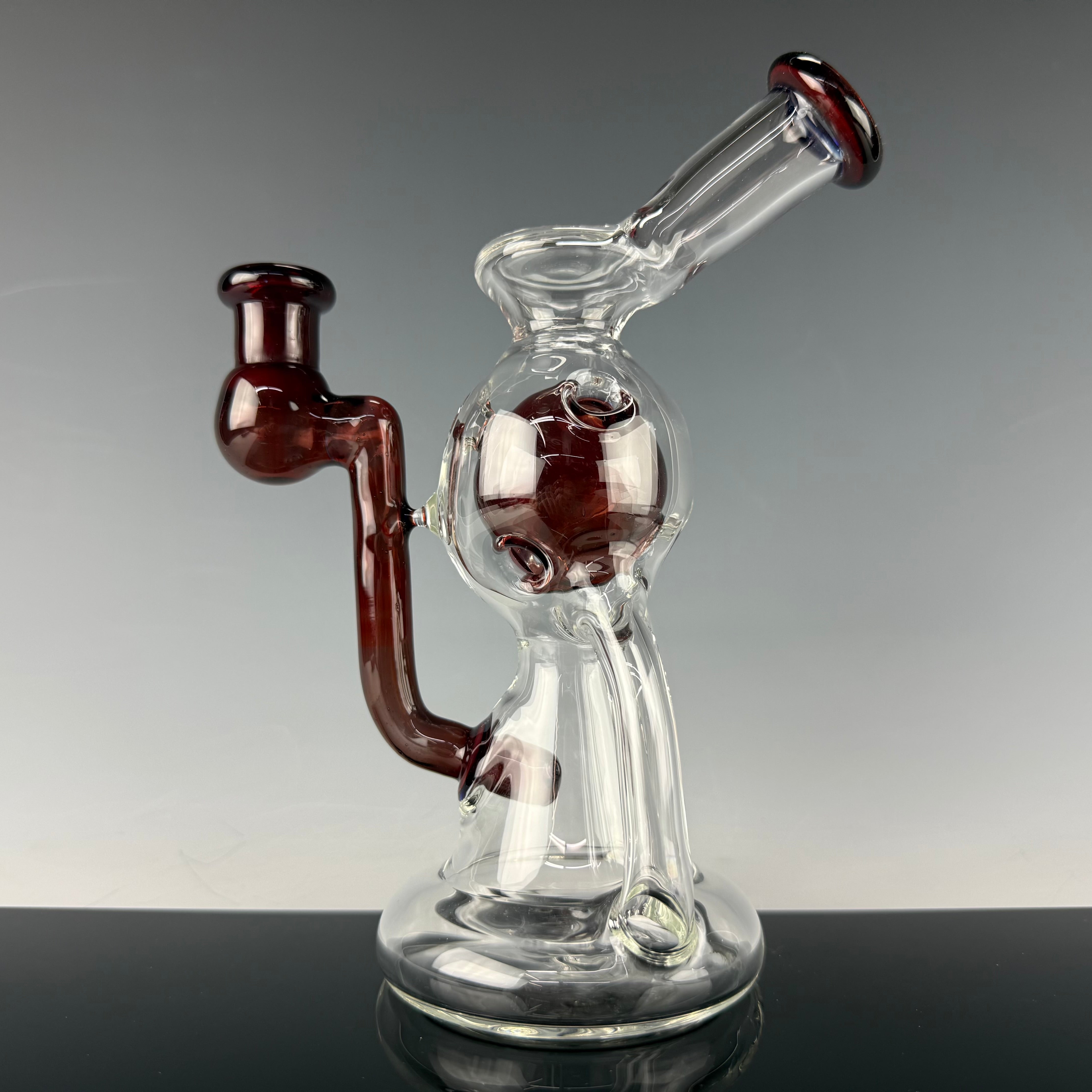 "Striking Red" Exosphere Bubble Dumper by N3rd Glass