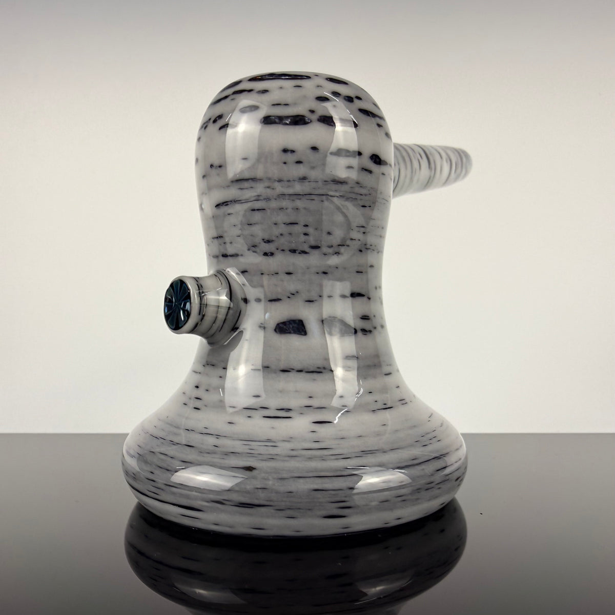 "Birch Tech" Standing Hammer Bubbler (10mm) by Engelman Glass