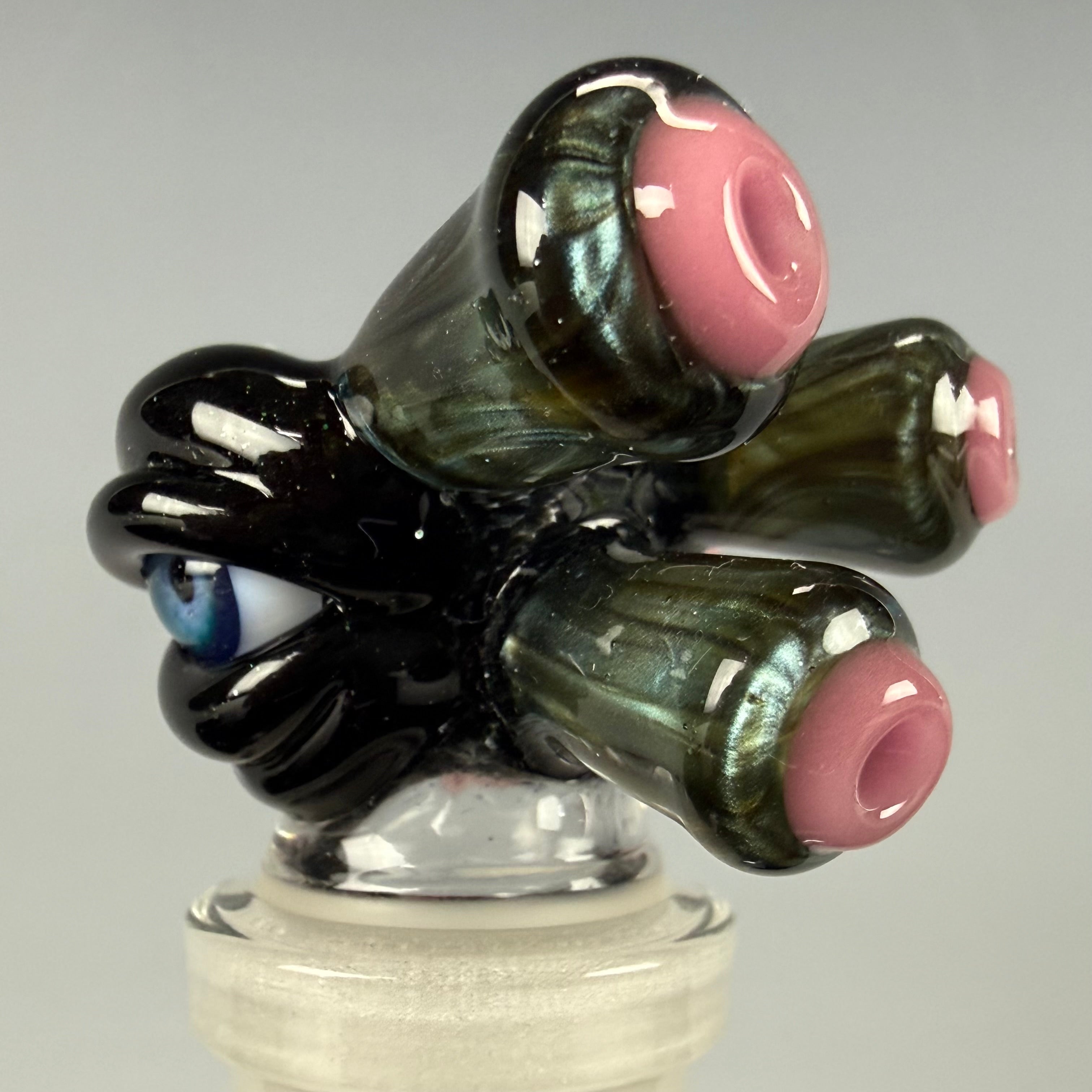 18mm 3 Hole Slide by Salt Glass