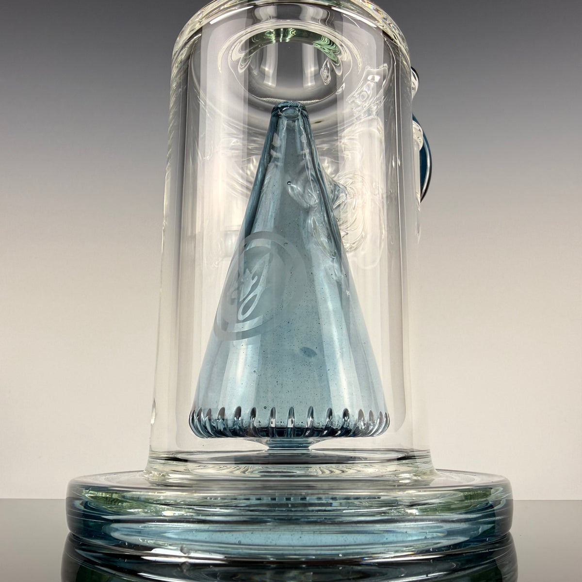 "Blue Stardust" Collins Bubbler by OJ Flame