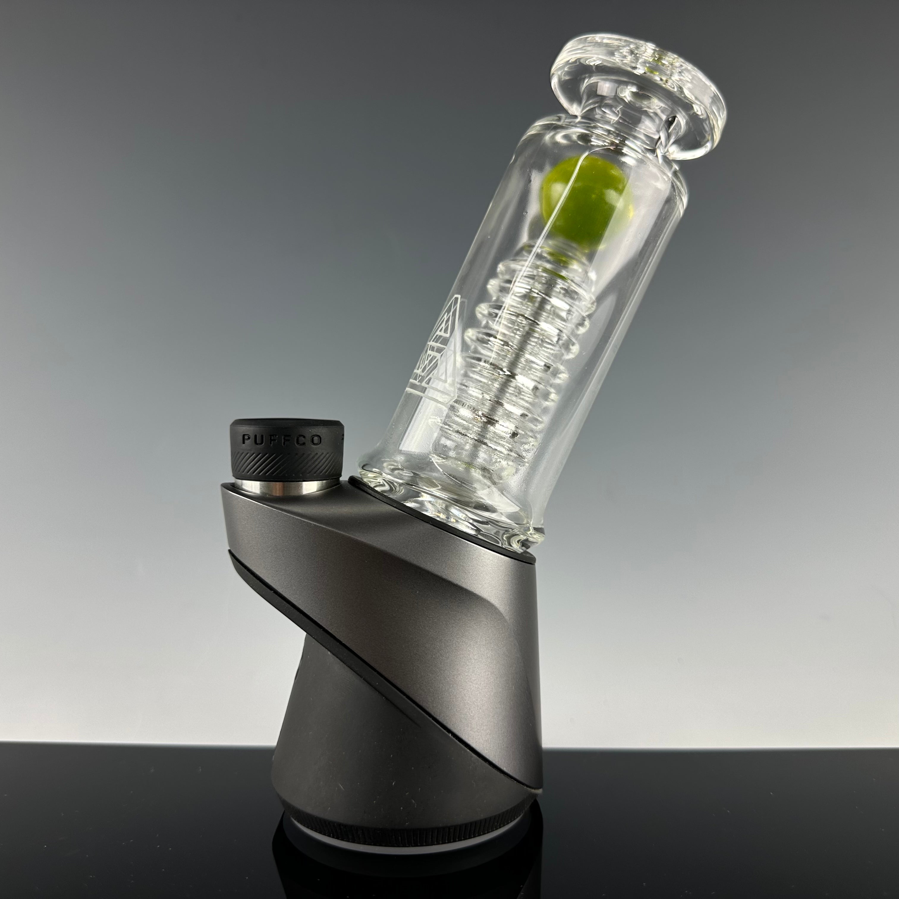 "Citrine" UV Accented Puffco Pro Attachment by Pi The Glassblower