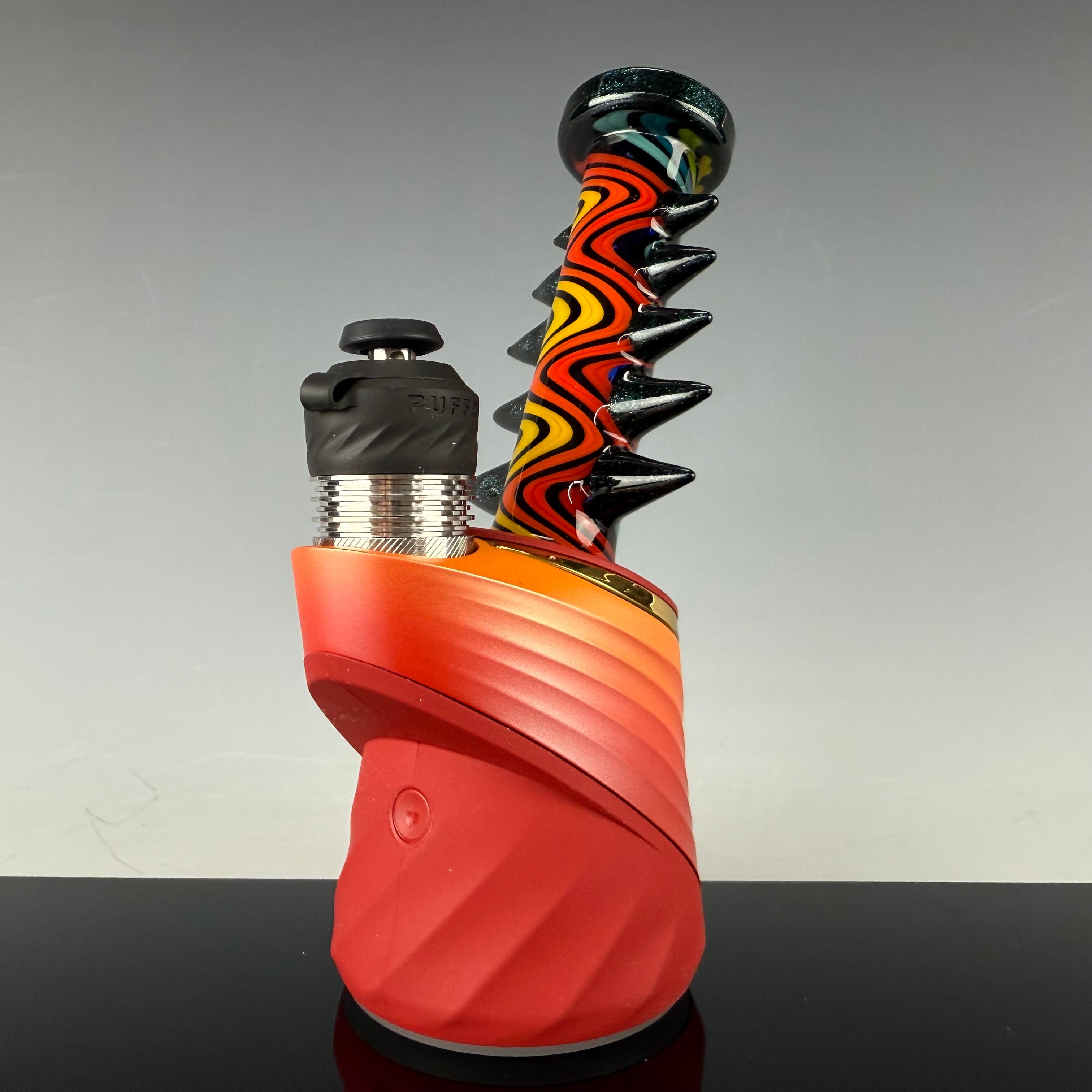 "Multicolor Wig Wag" Puffco Dry Top by Carsten Carlile