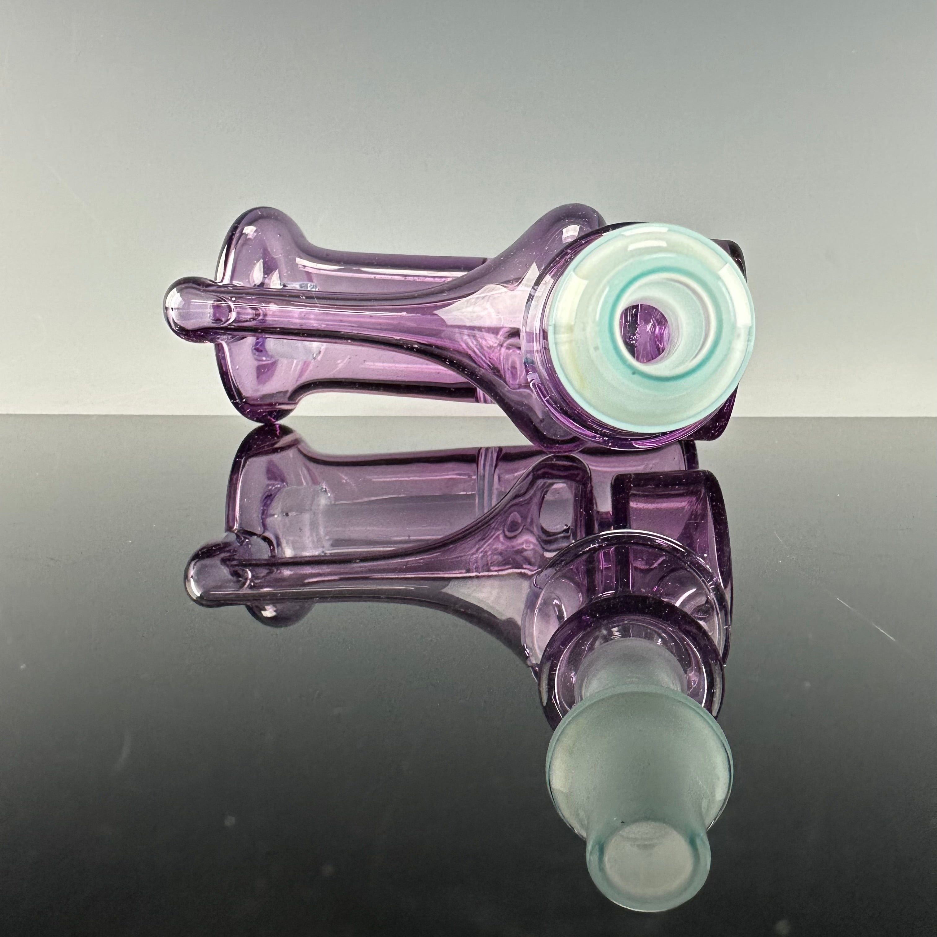 10mm "Gold Purple & Satin Marina" Mini RBH by Bear Mountain Studios