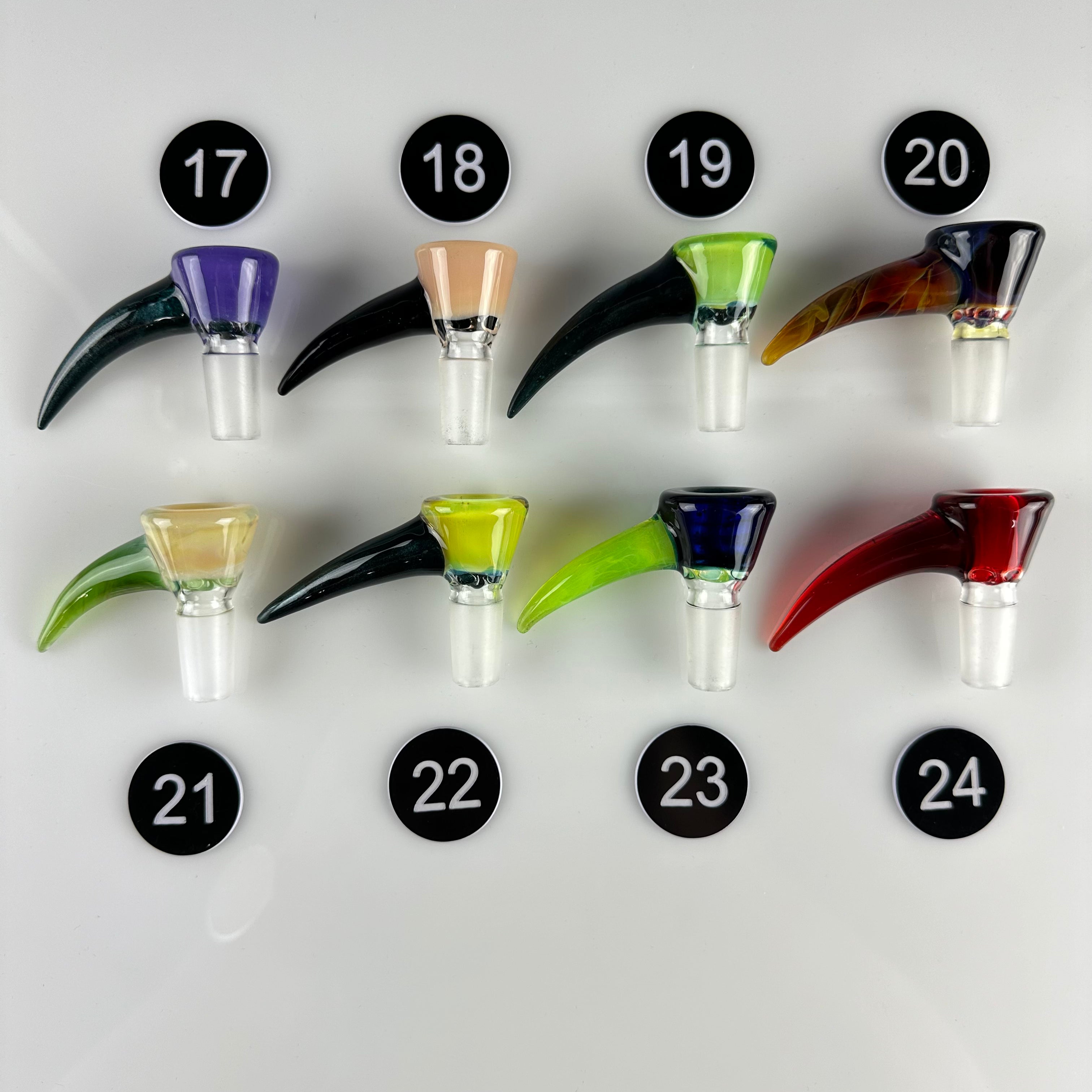 Full Color 4 hole 14mm bowl by Kenta Kito
