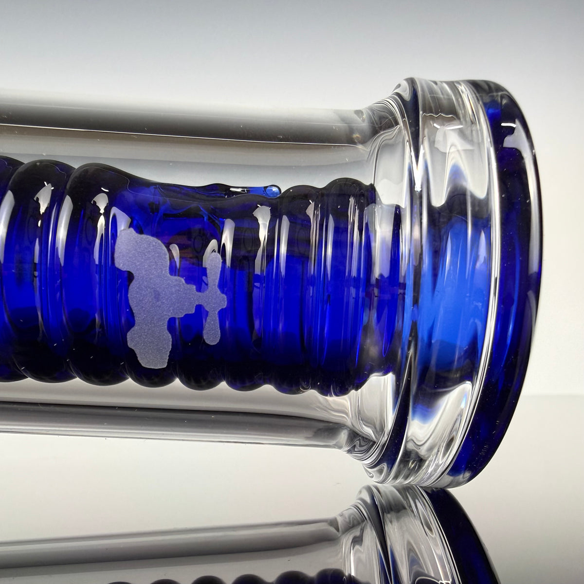 Custom "Cobalt Blue" Heavywall "Outside-In" Set (#460) "Standard Wall" Waterpipe by Hamm's Waterworks