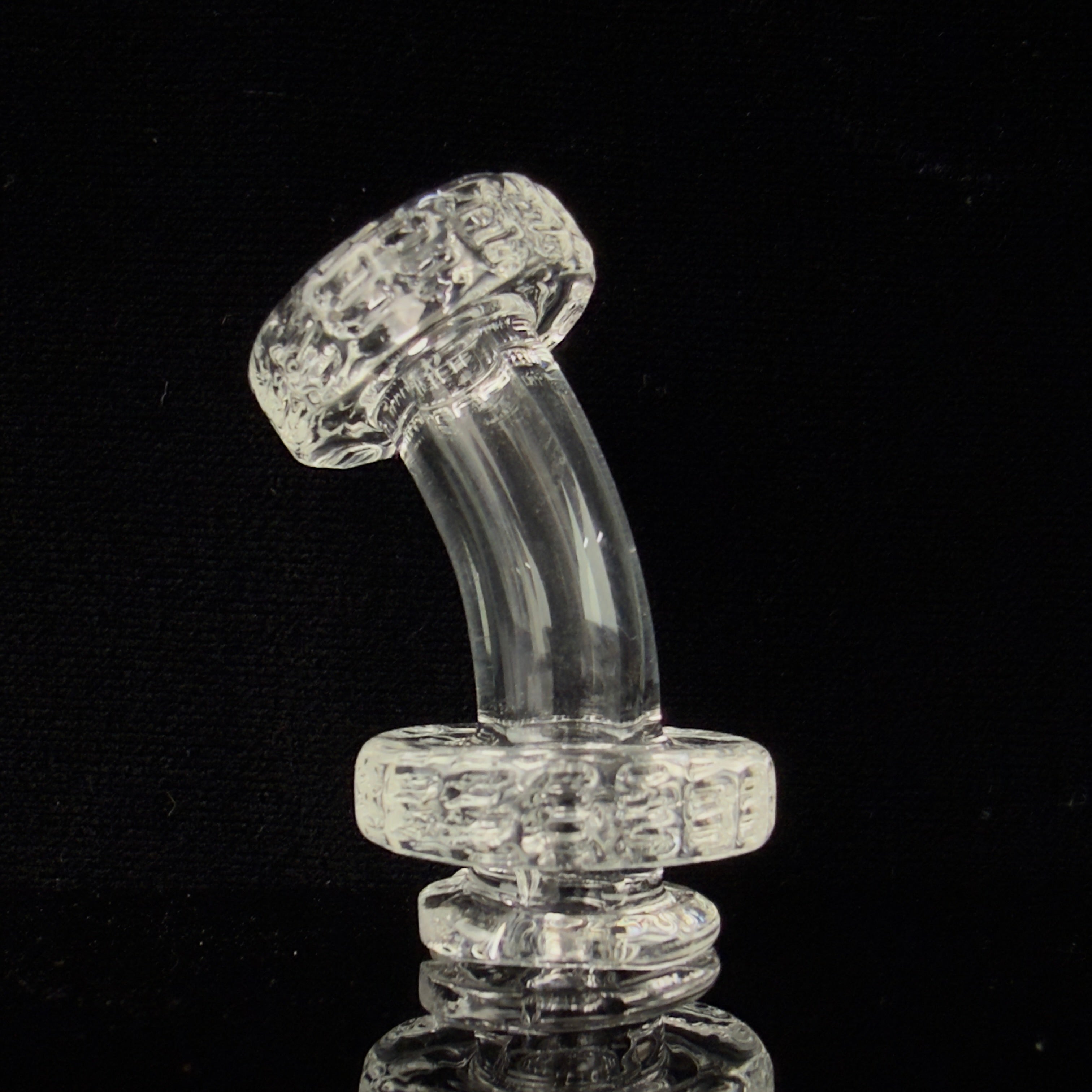 Puffco Pivot Bolt Autospinner Mouthpiece by Nib Glass