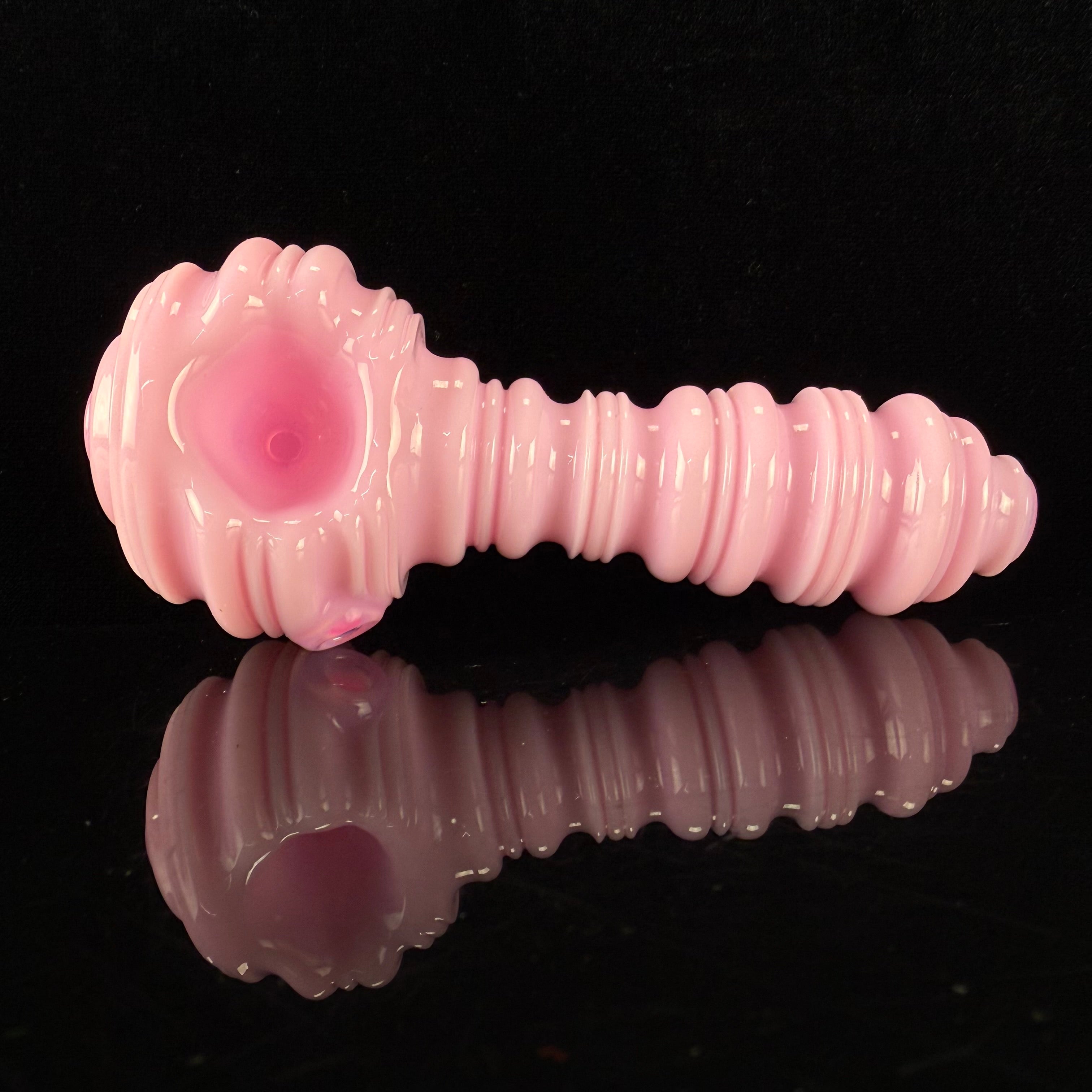 Pink "Scrapbook" Handpipe by Hamm's Waterworks