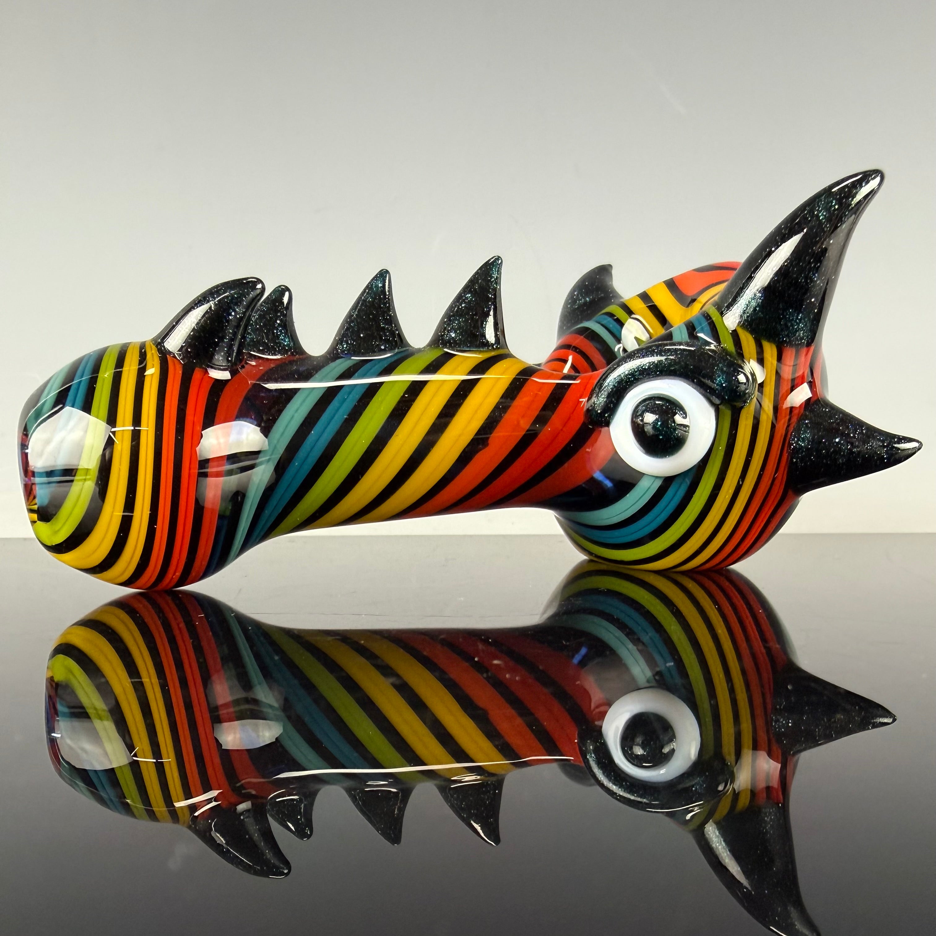 Multicolor Dragon Spoon by Carsten Carlile
