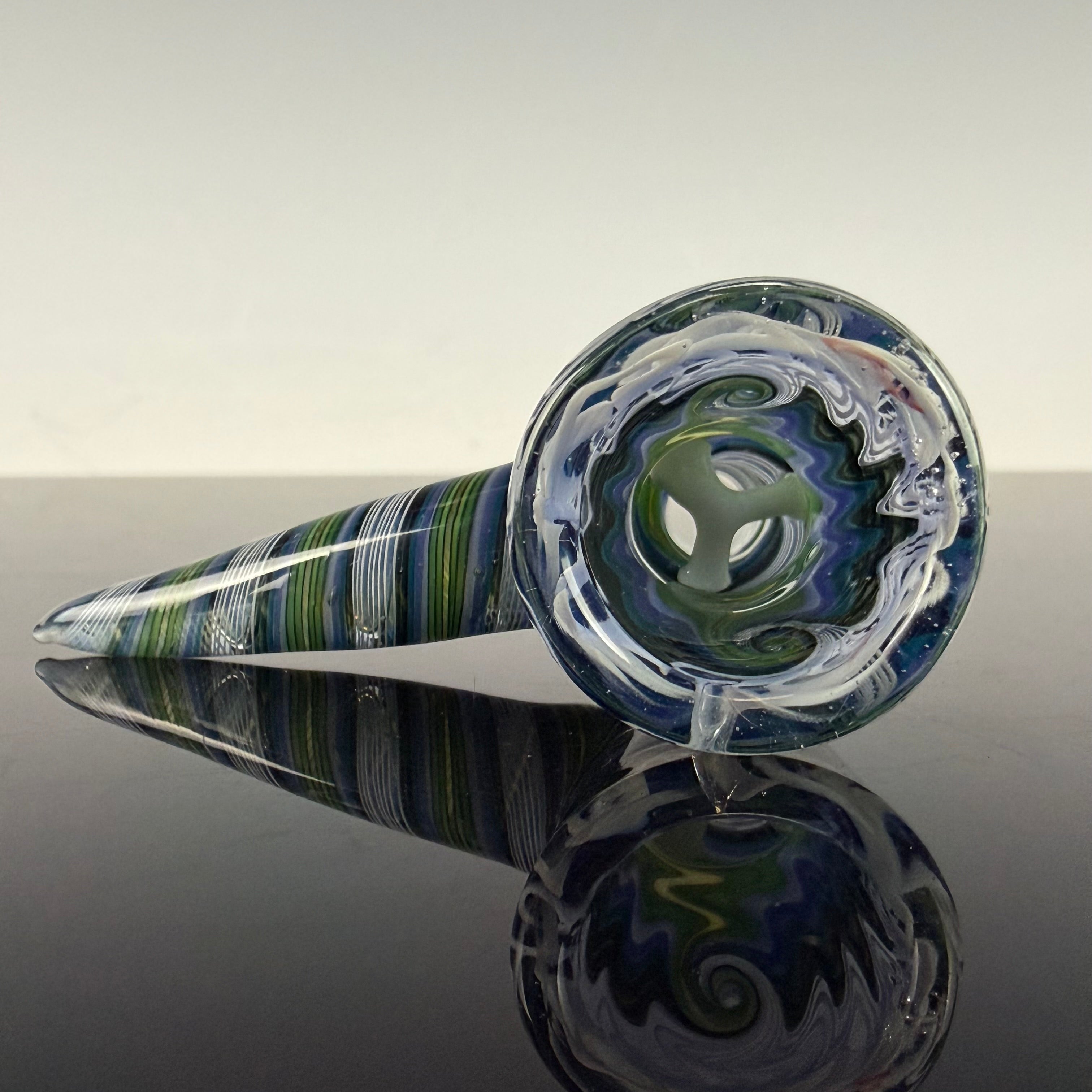 Fully Worked 3 Hole 14mm Slide by Mike Fro
