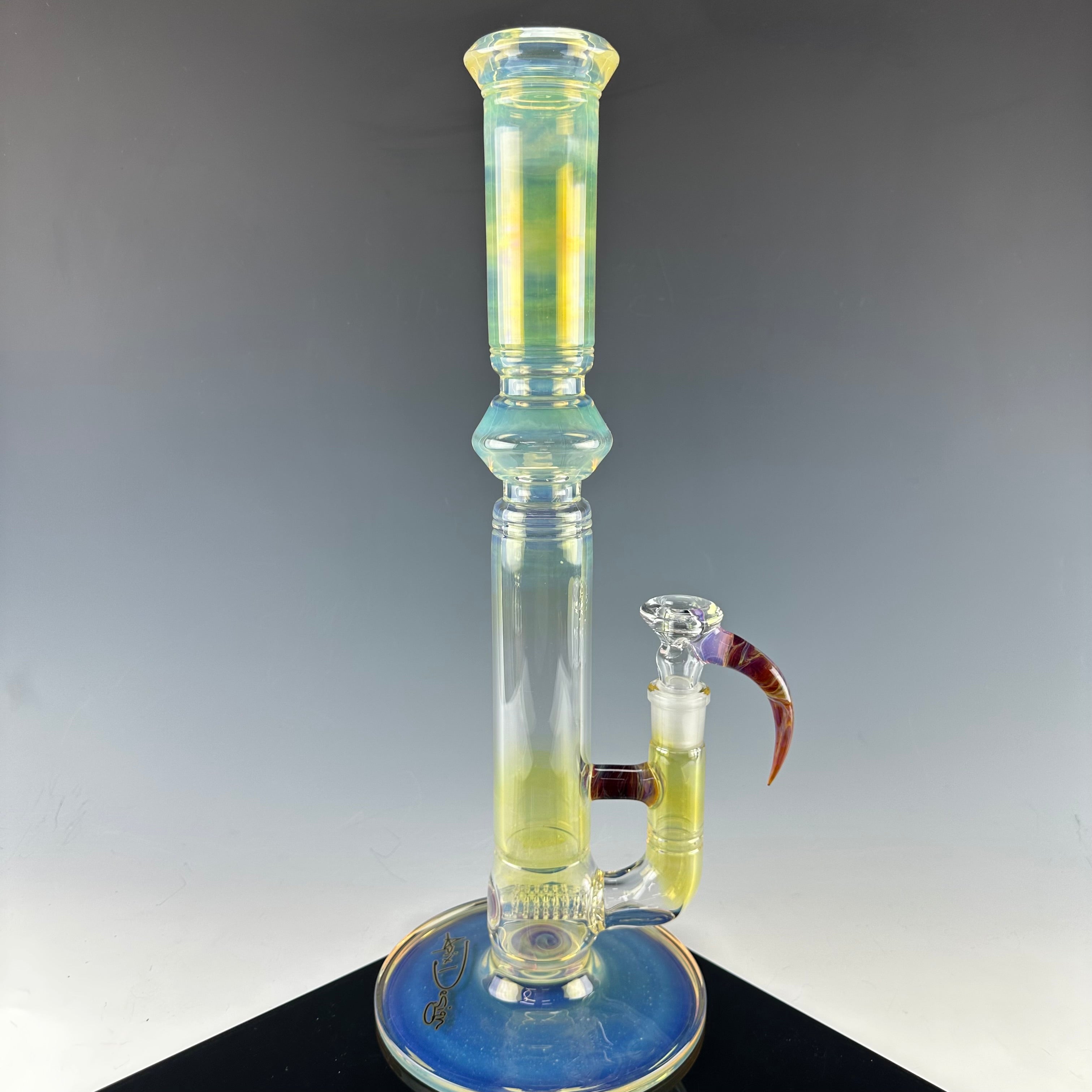 "Amber Purple" Fumed Stemline 45 X 5mm by Apix Designs