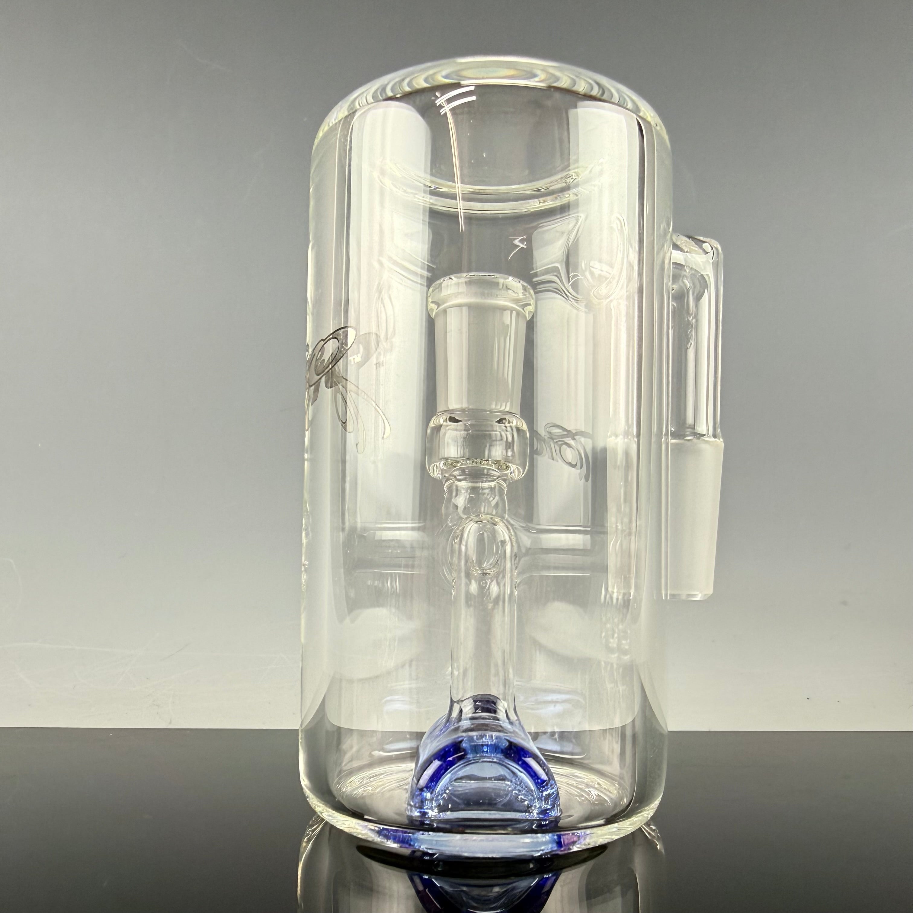 Color Accented Hex Ashcatcher by Toro Glass