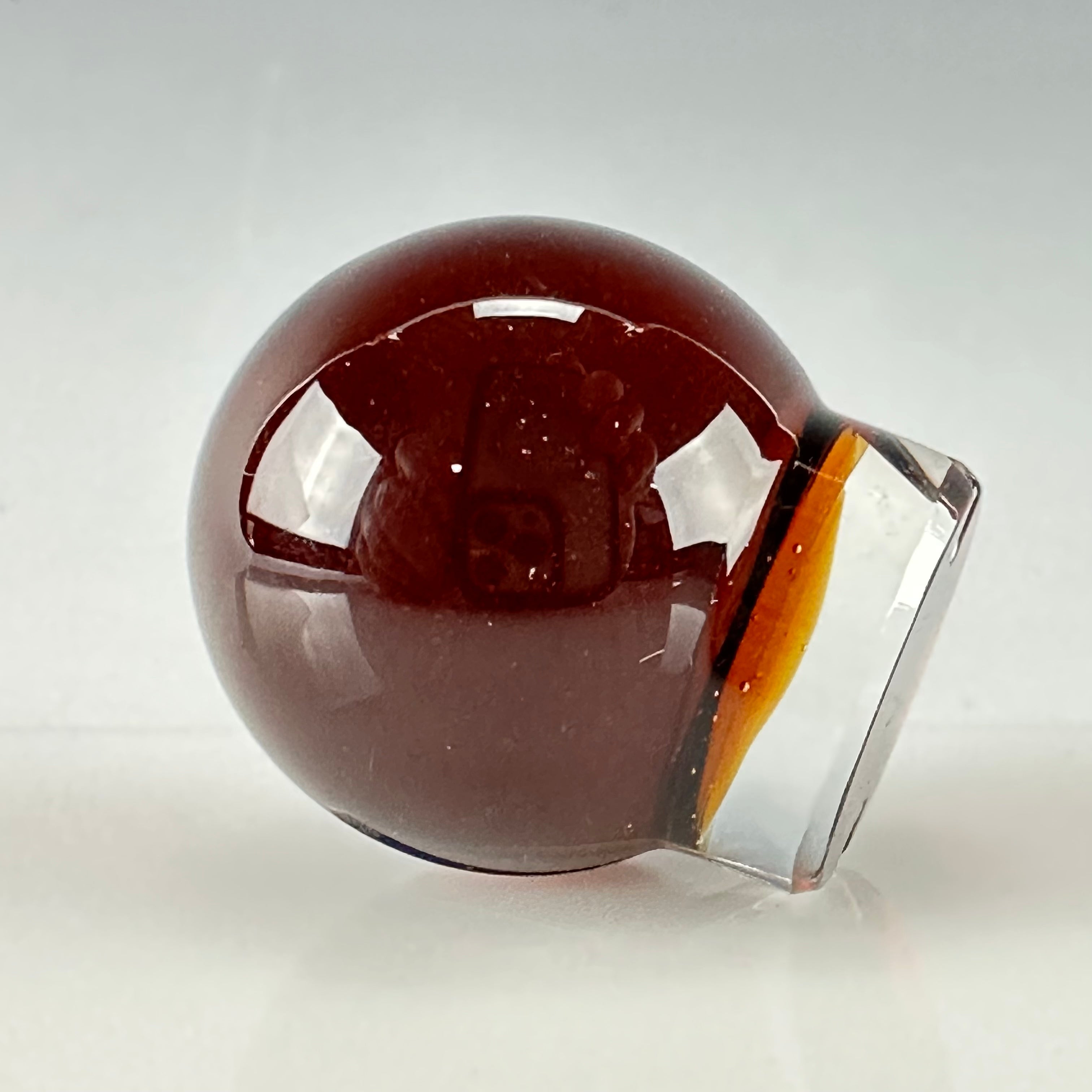 "Honey Badger" Glass Marble Spinner Cap by One Trick Pony