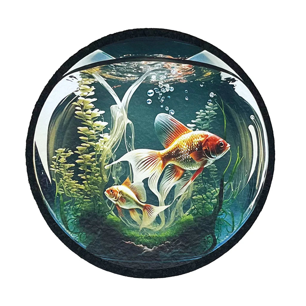 "Fish Bowls #1" by Mood Mats