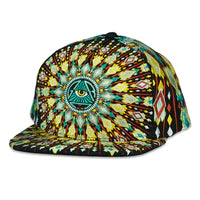 San Pedro Del Sol V3 Black Snapback Hat by Grassroots