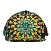 San Pedro Del Sol V3 Black Snapback Hat by Grassroots